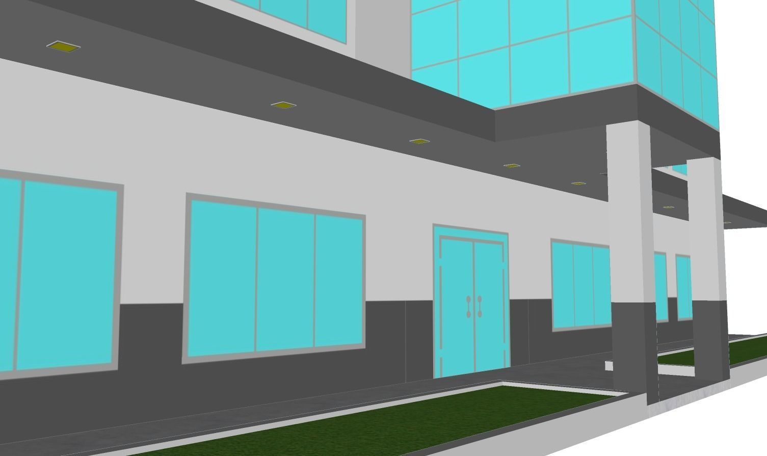 Every Simple Building 3d Simple Textured Building 01 3D model | CGTrader