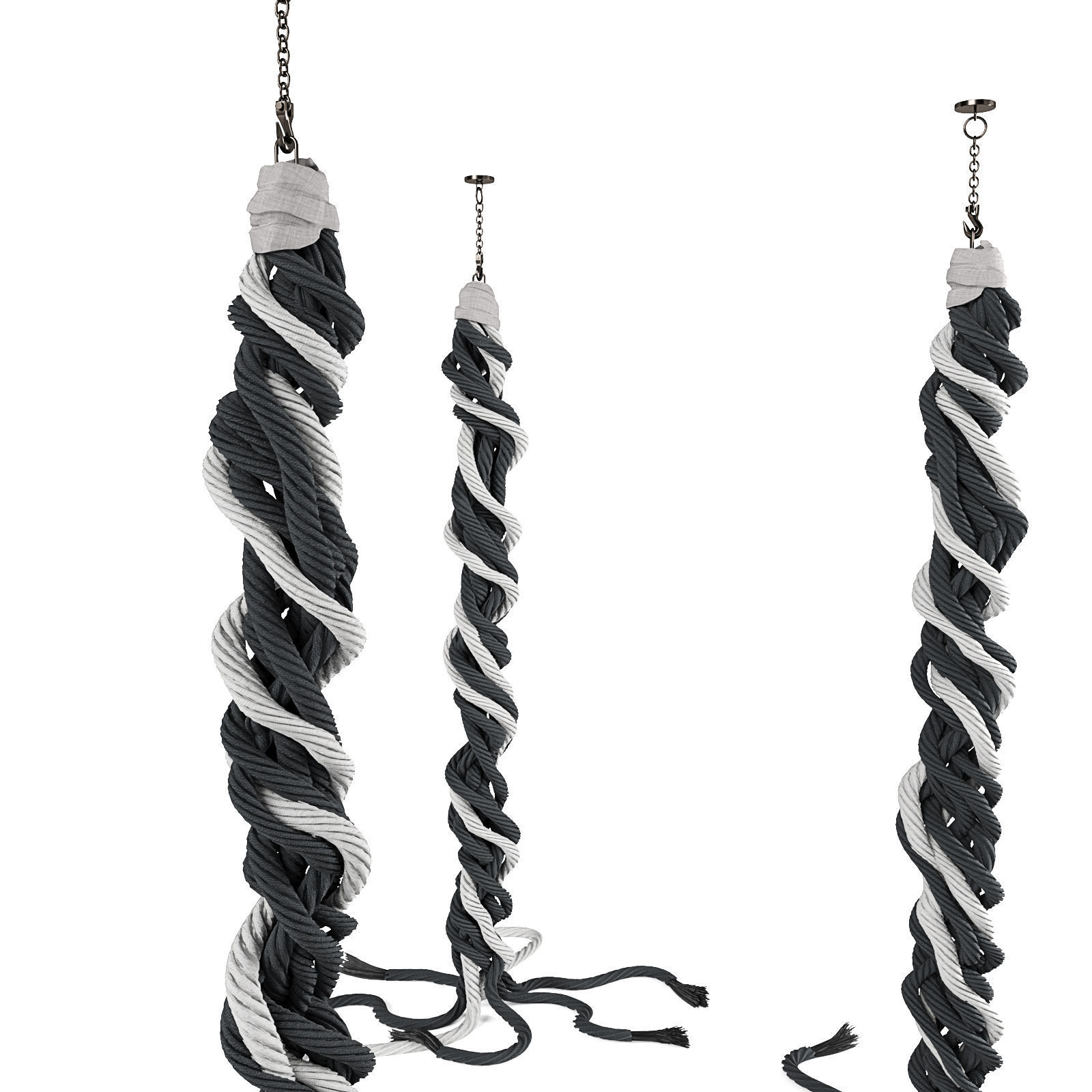 Decorative rope art 3D model CGTrader