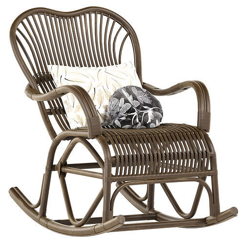 Vintage Rattan Rocking Chair 3D model CGTrader