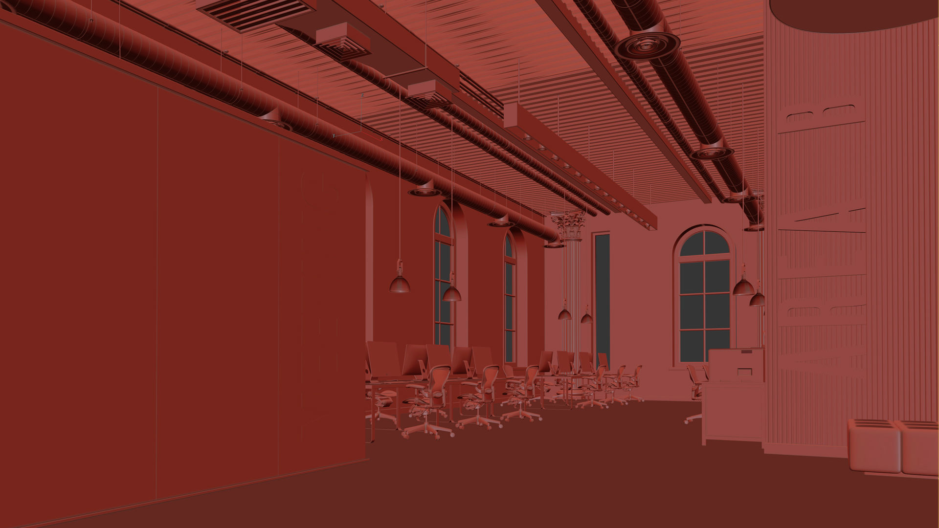 ProVis3D 014 Open Office 3D model CGTrader