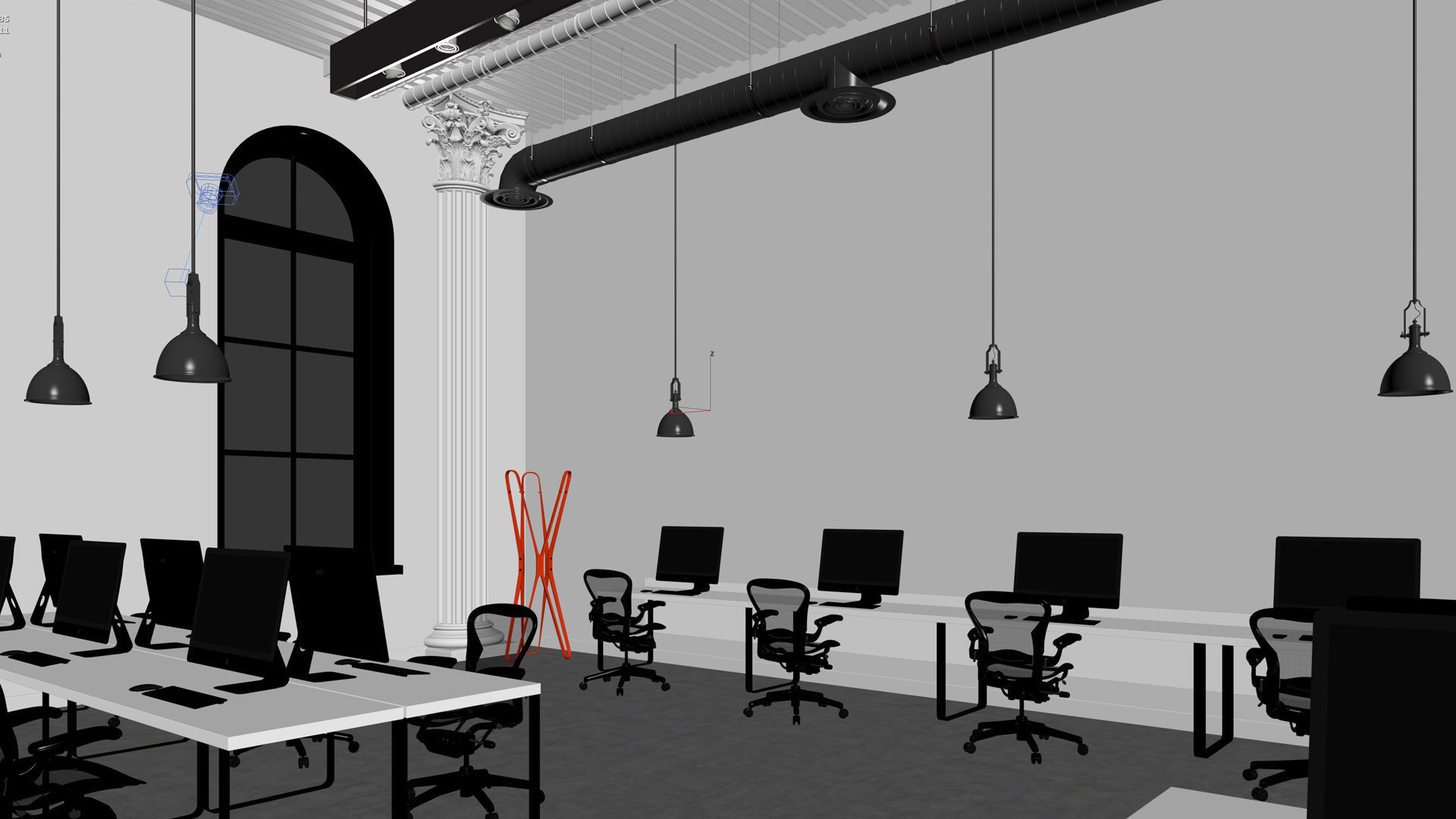 ProVis3D 014 Open Office 3D model CGTrader