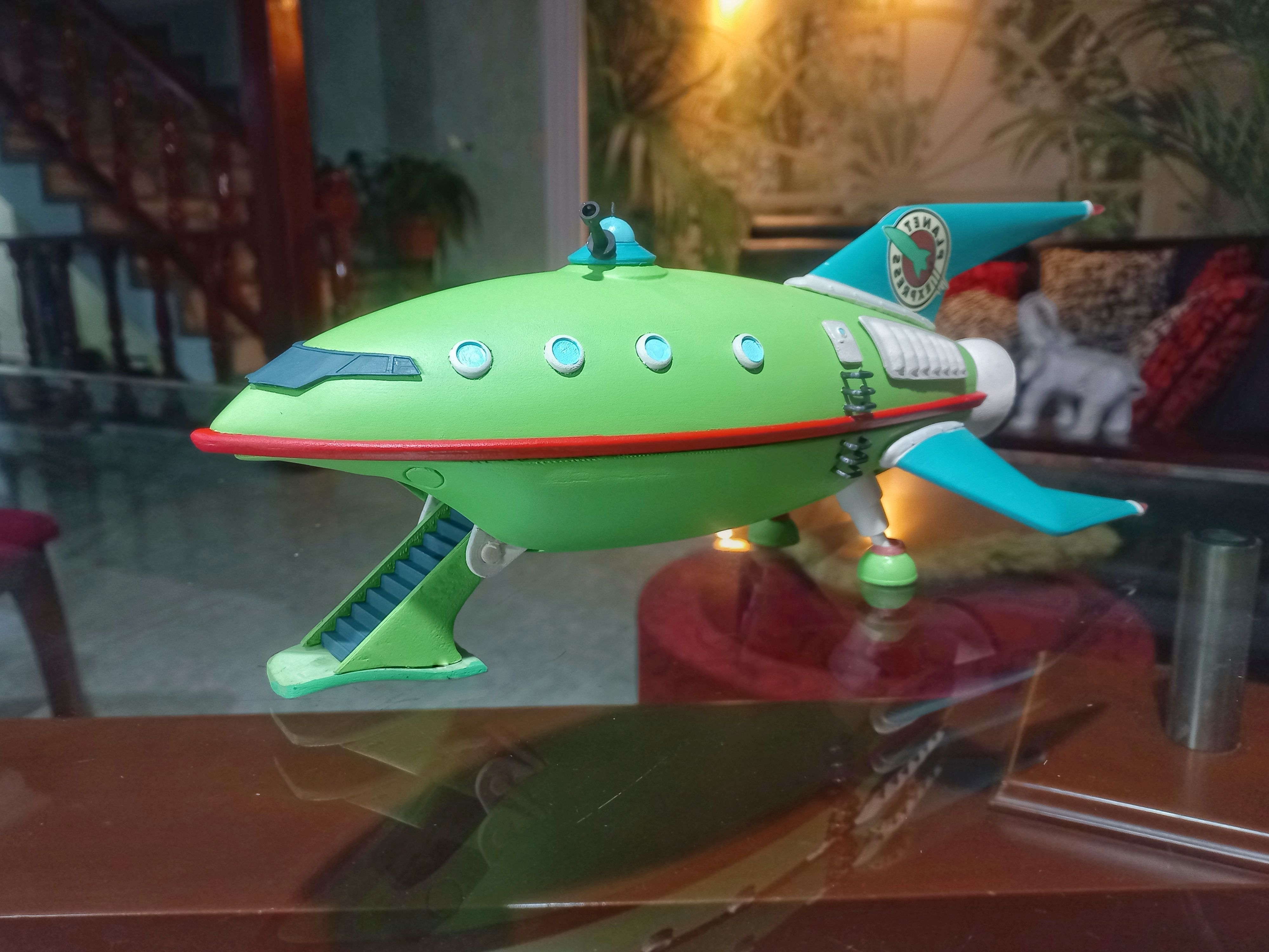 NAVE PLANET EXPRESS SHIP FUTURAMA ARTICULADA 3D model 3D printable ...