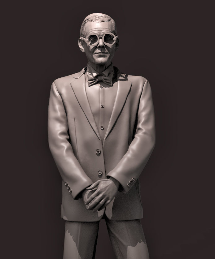 Blade Runner 6 Figure STL Statue set 3D model 3D printable CGTrader