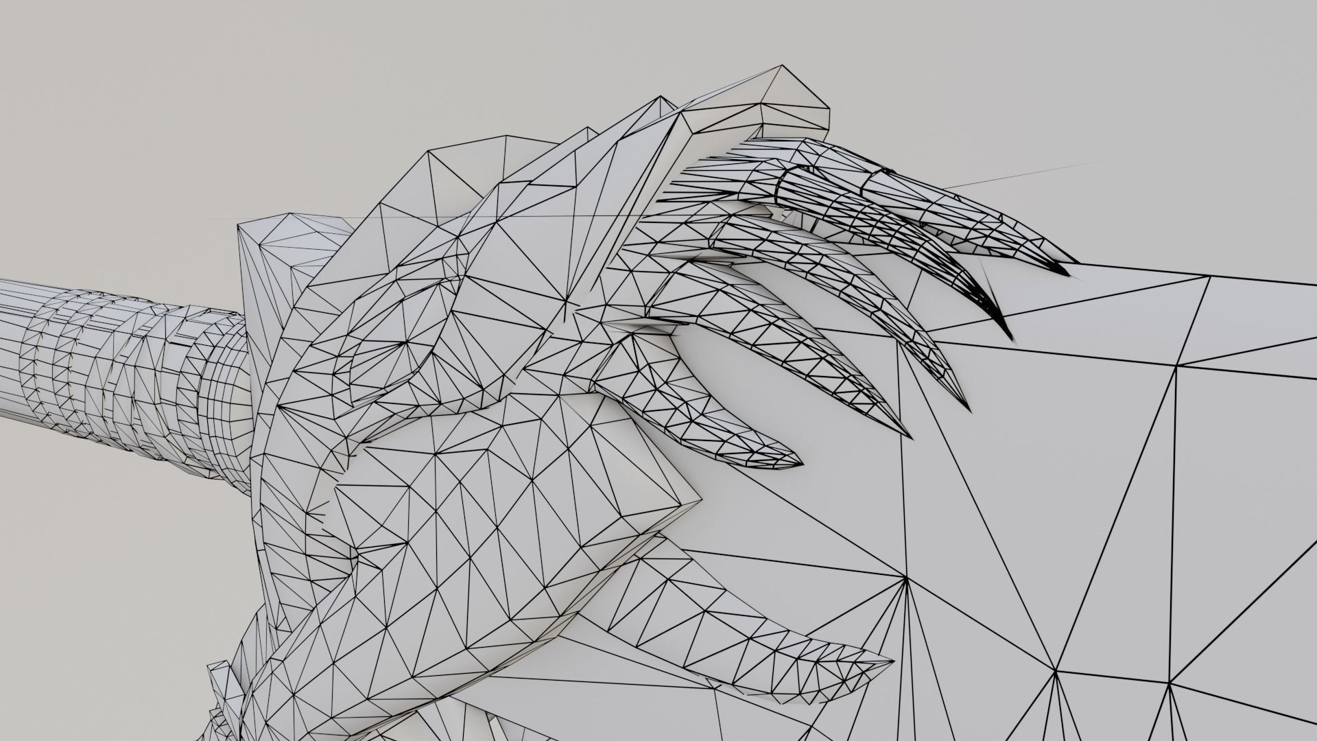 Chaos Exploder Ar Model 3D model Chaos blades VR / AR / low-poly | CGTrader