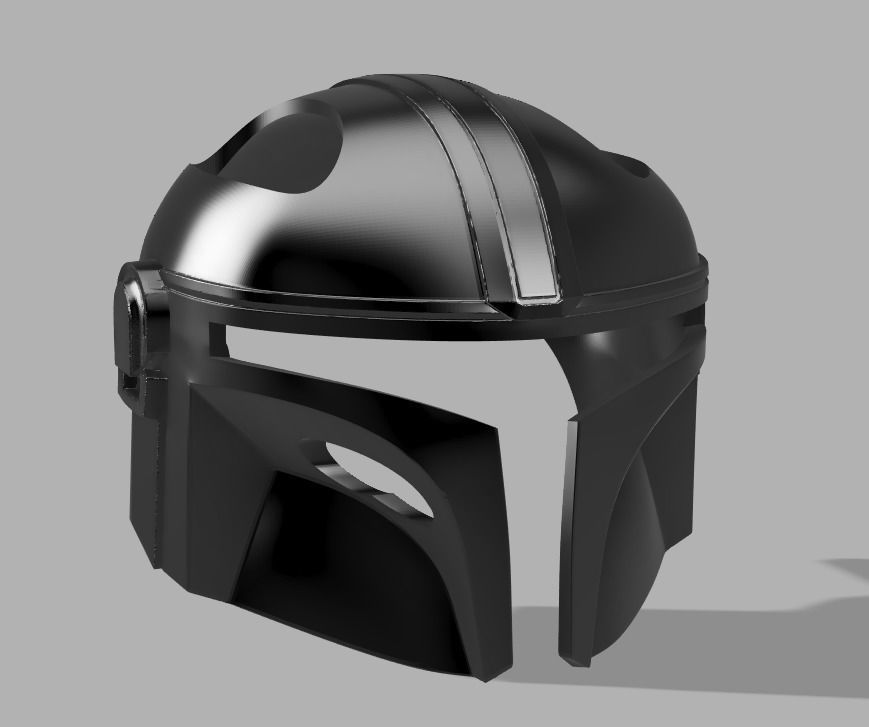 Mandalorian Cat Helmet 3D model 3D printable CGTrader