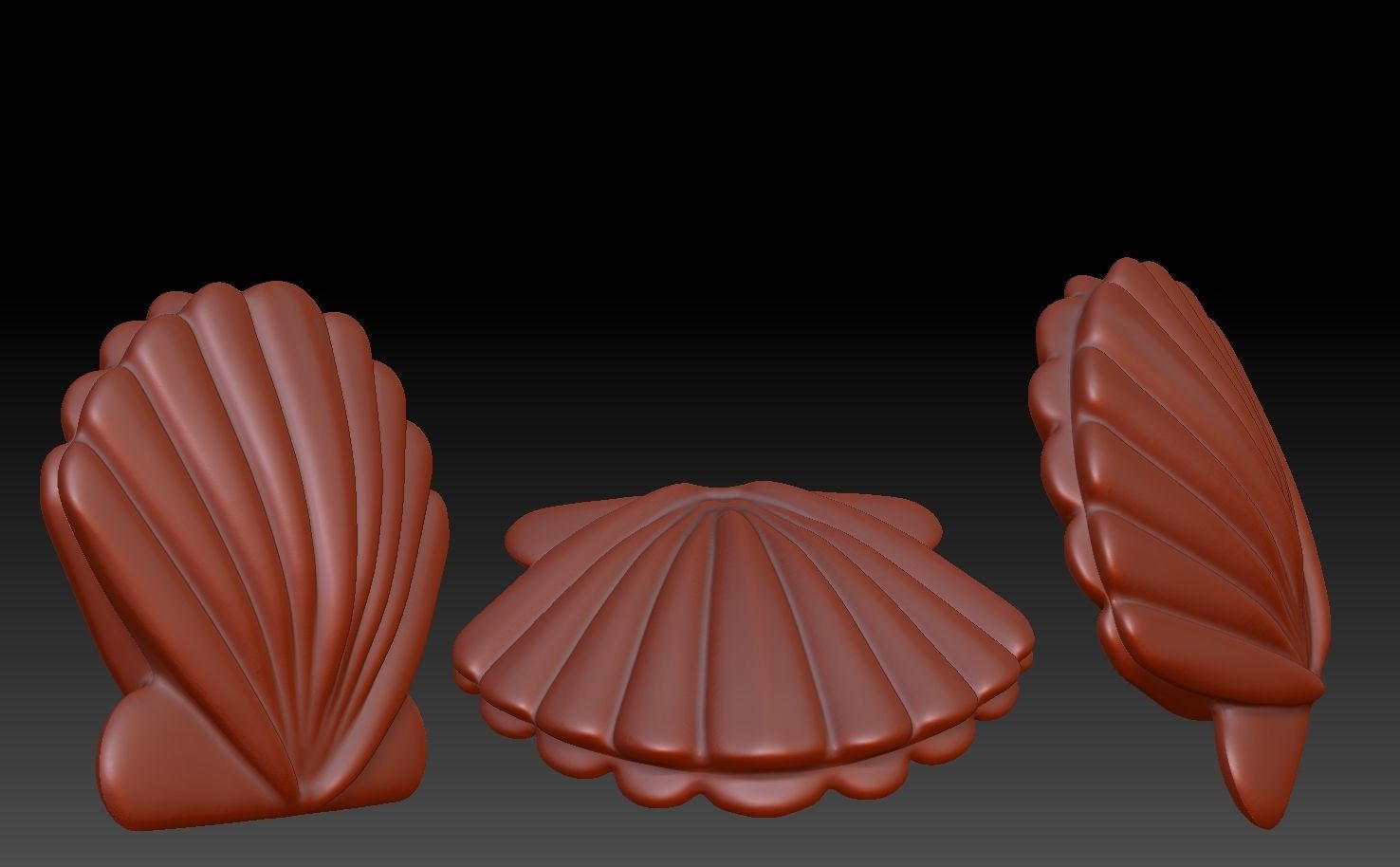 shell 3D model 3D printable | CGTrader