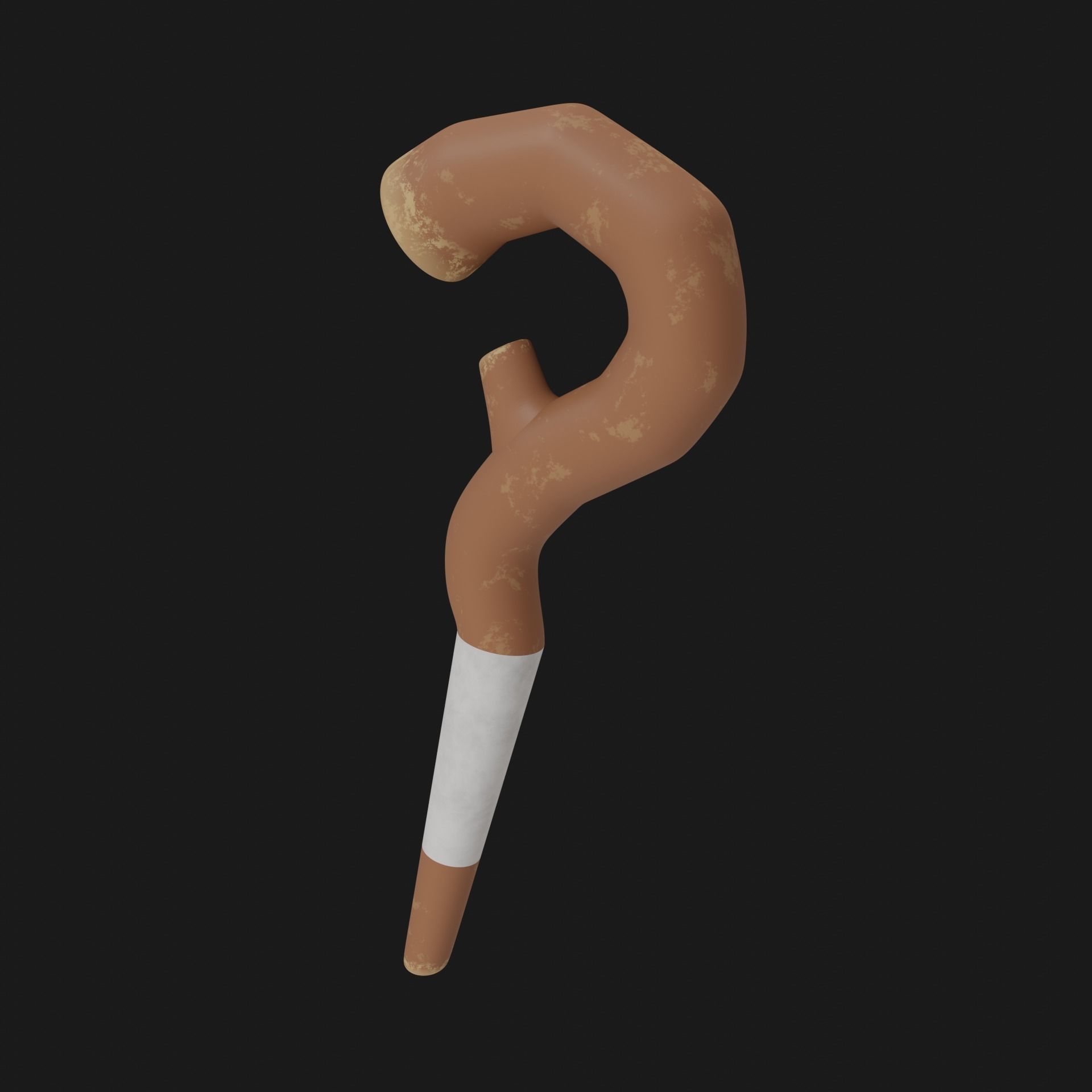 Animal Crossing Tree Branch Wand Replica Prop 3D model 3D printable