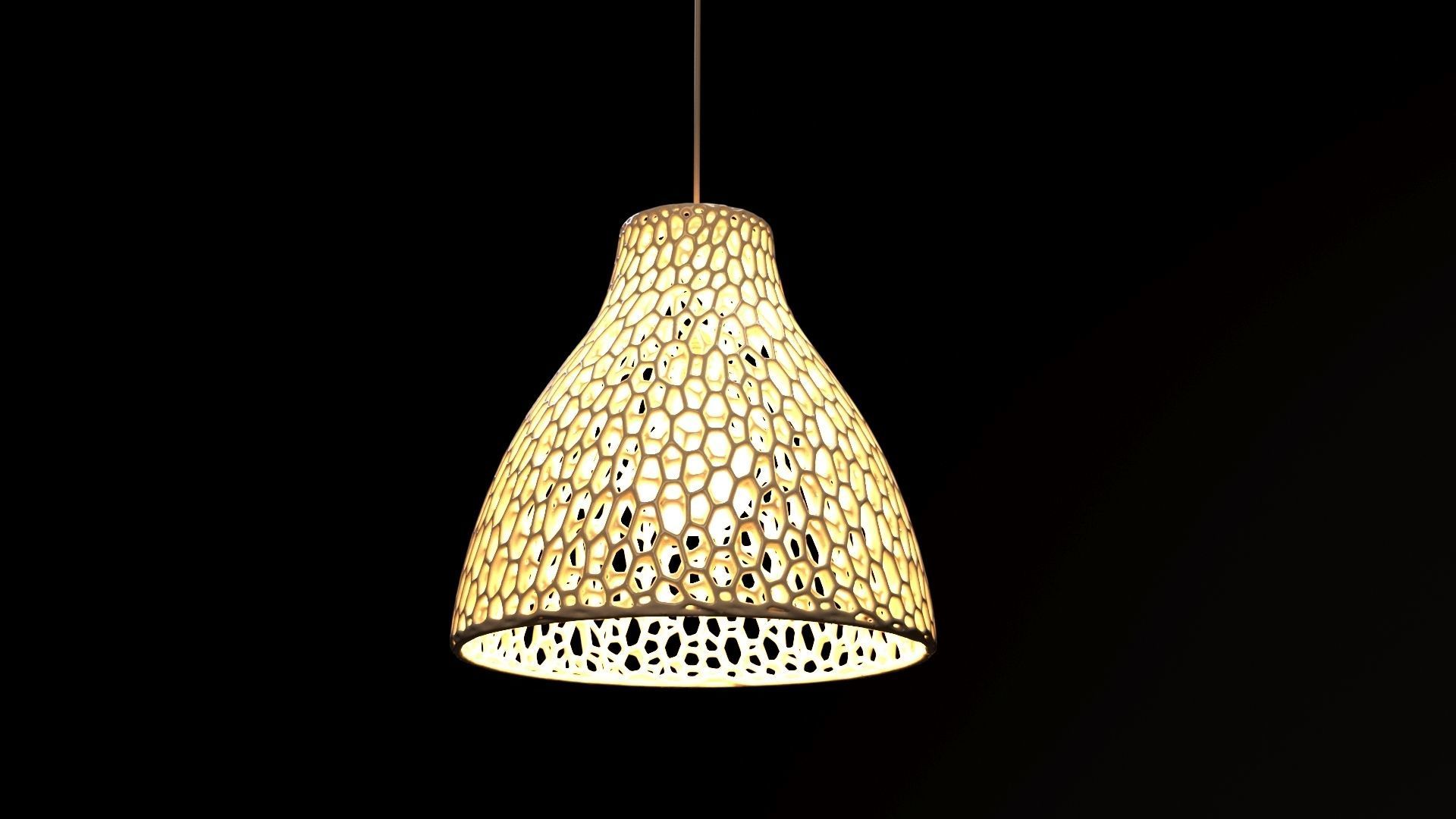 Ikea lamp Melodi 3D model 3D printable CGTrader