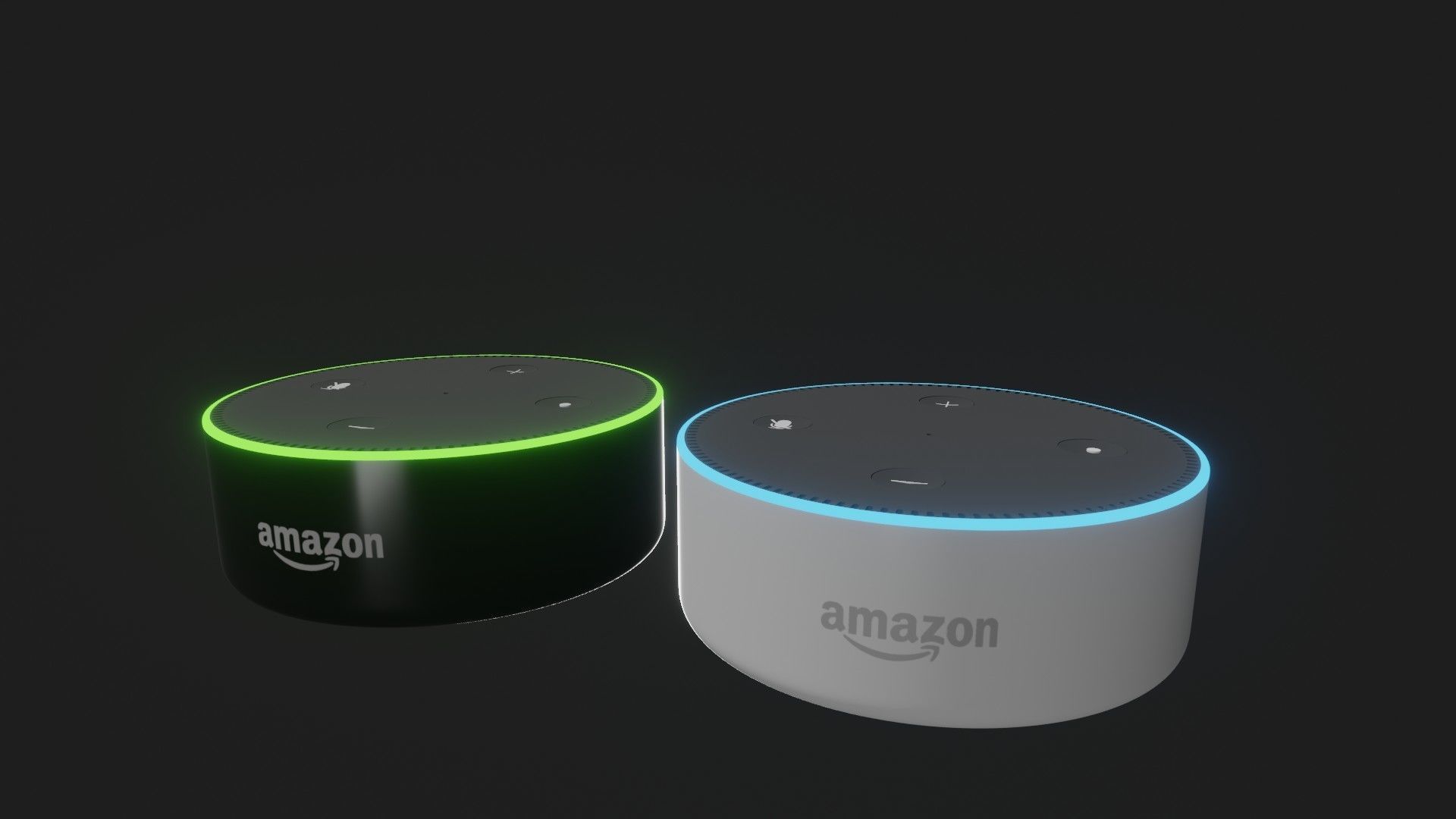 3D model Amazon Alexa Echo Dot 2nd Generation VR / AR / low-poly | CGTrader