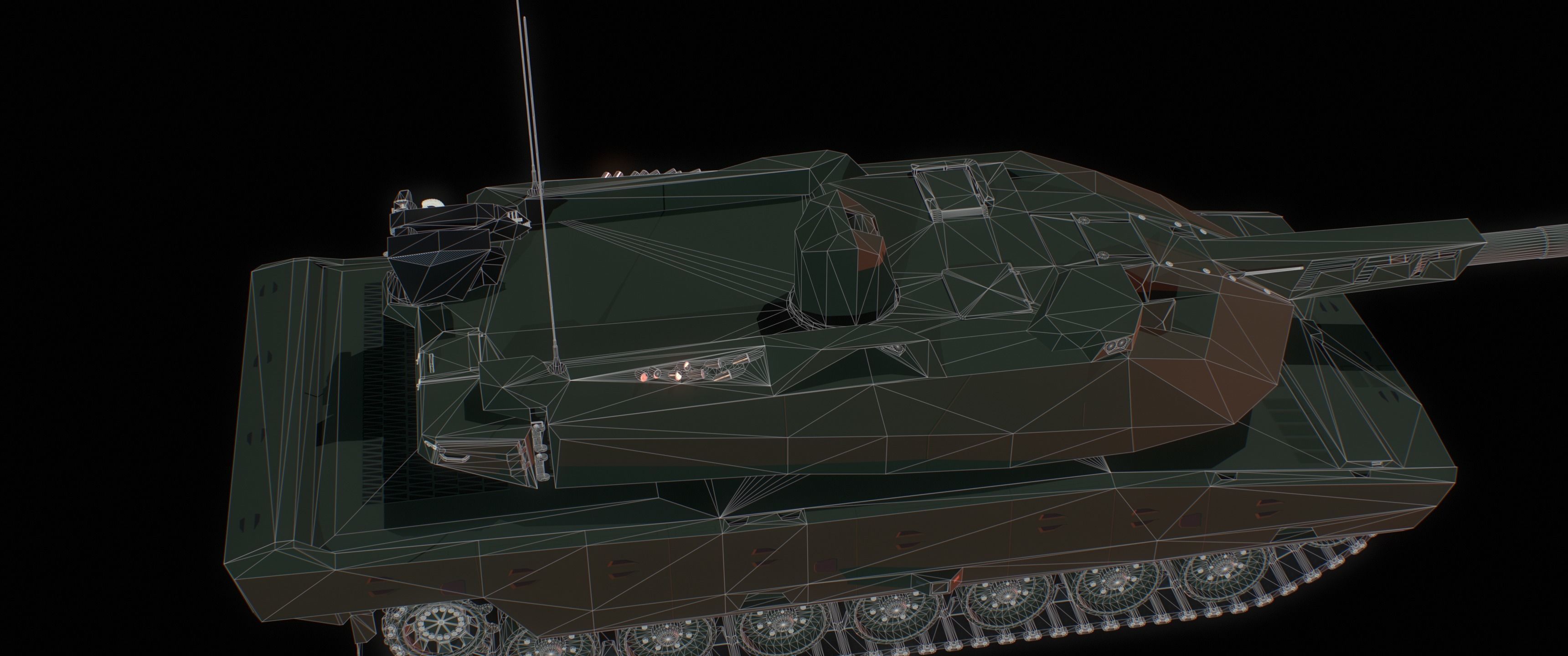 Tiger 3A 3D model | CGTrader