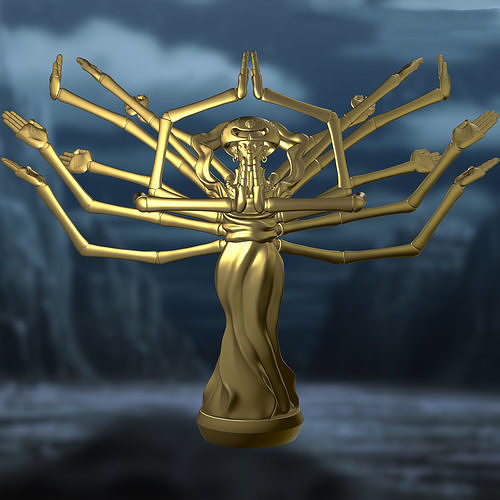 NETERO S 100 TYPE GUANYIN BODHISATTVA 3D model 3D printable | CGTrader