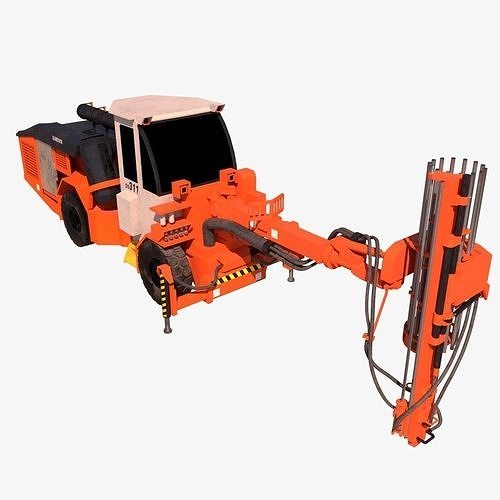 3D model Bulonadora Sandvic DS311 VR / AR / lowpoly CGTrader