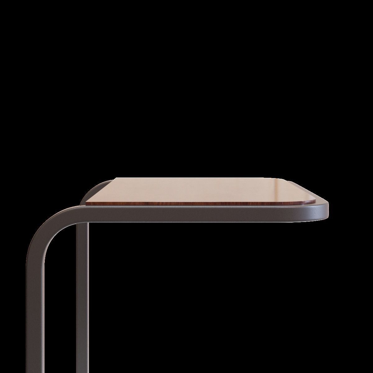 Ethnicraft N701 Side Table 3D model CGTrader