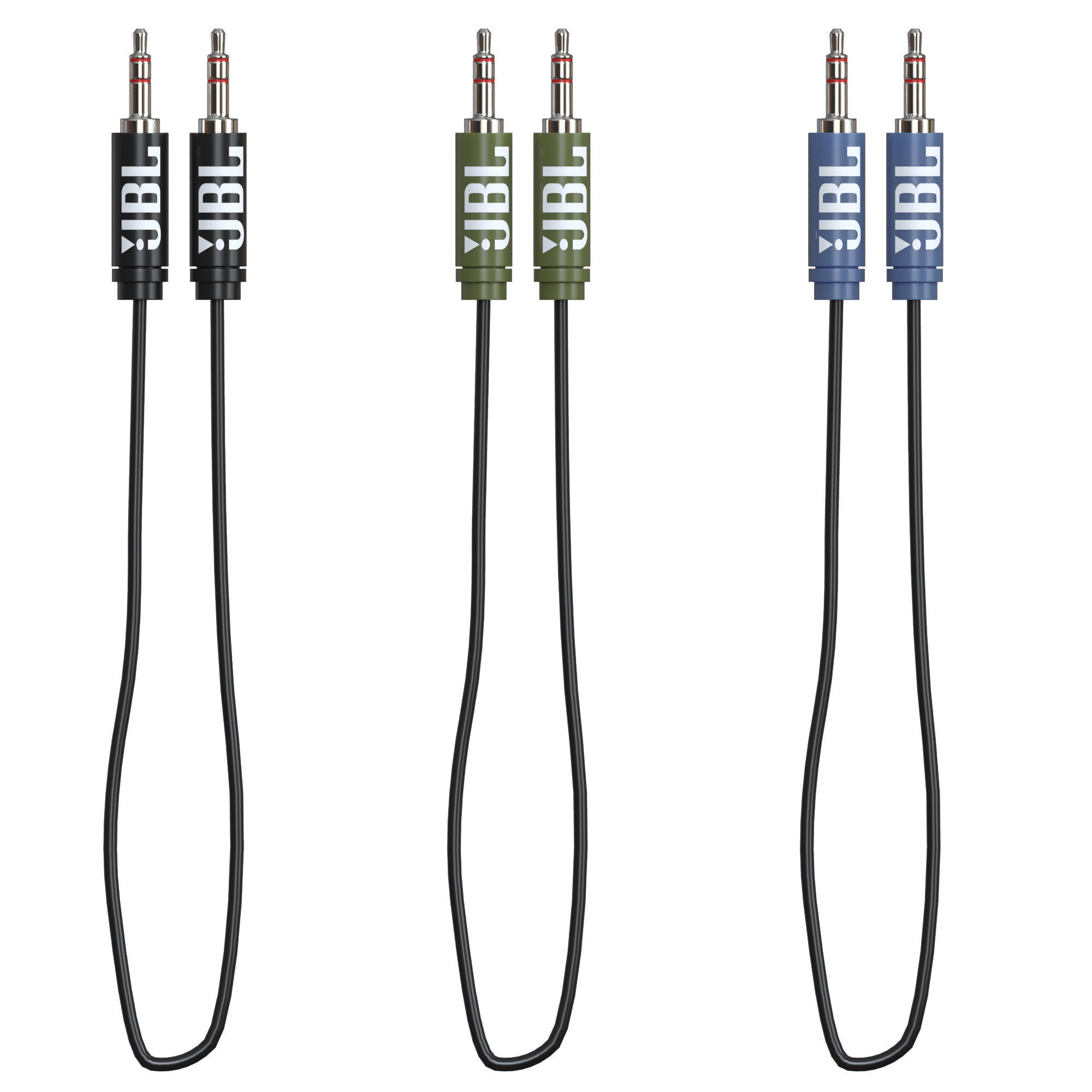aux cable jbl free 3D model CGTrader