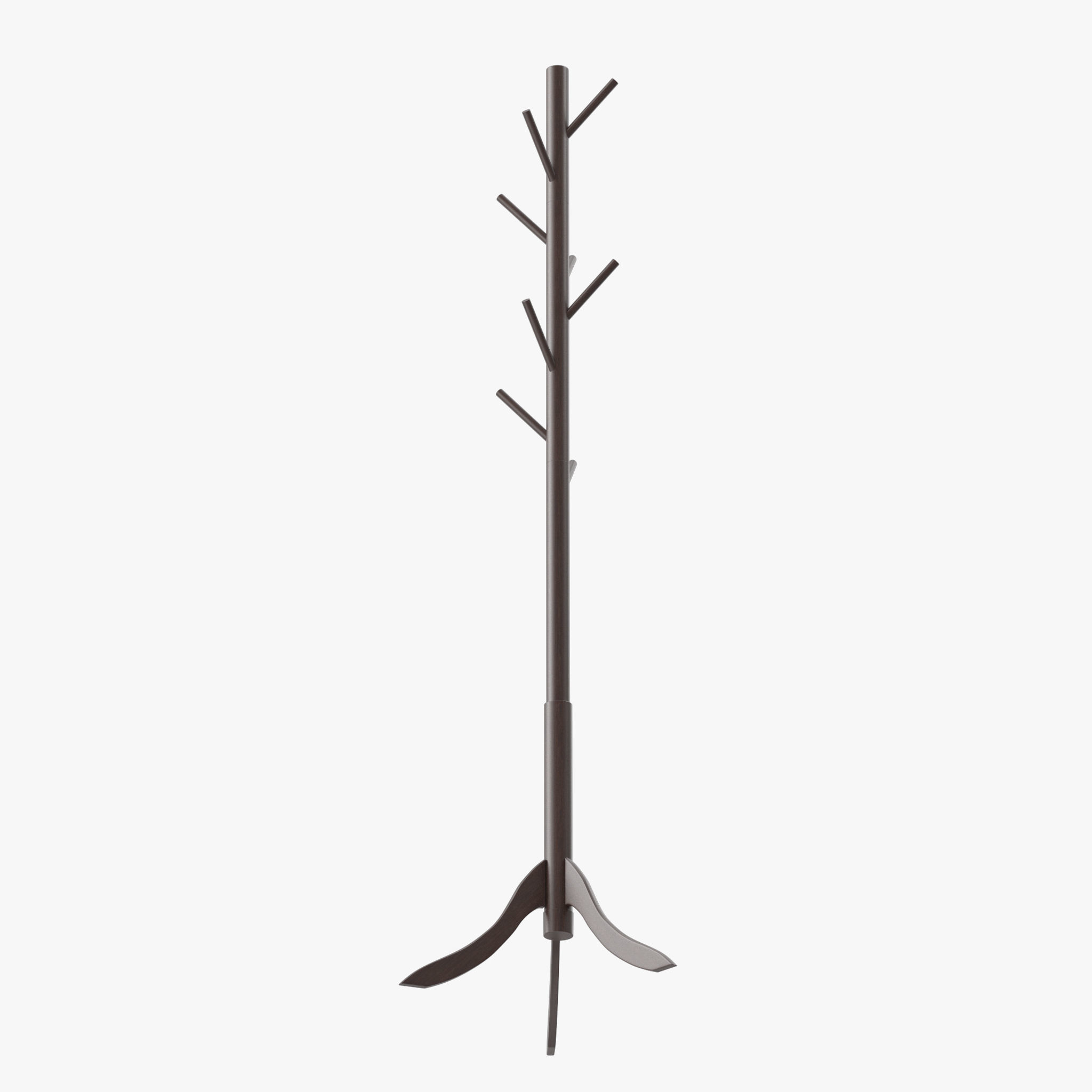 Coat Rack 8 Standing 3D model CGTrader