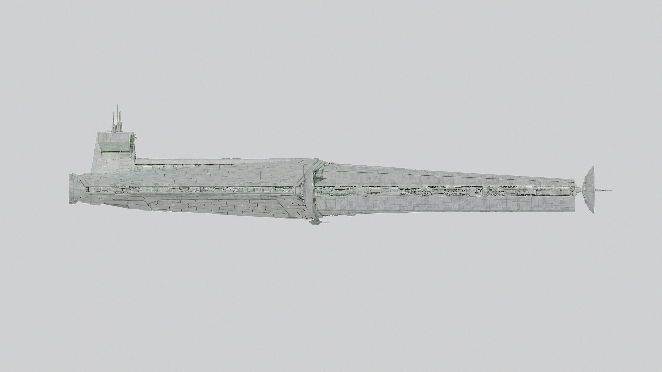 Cantwell-class Arrestor Cruiser - Star Wars Andor 3D model | CGTrader