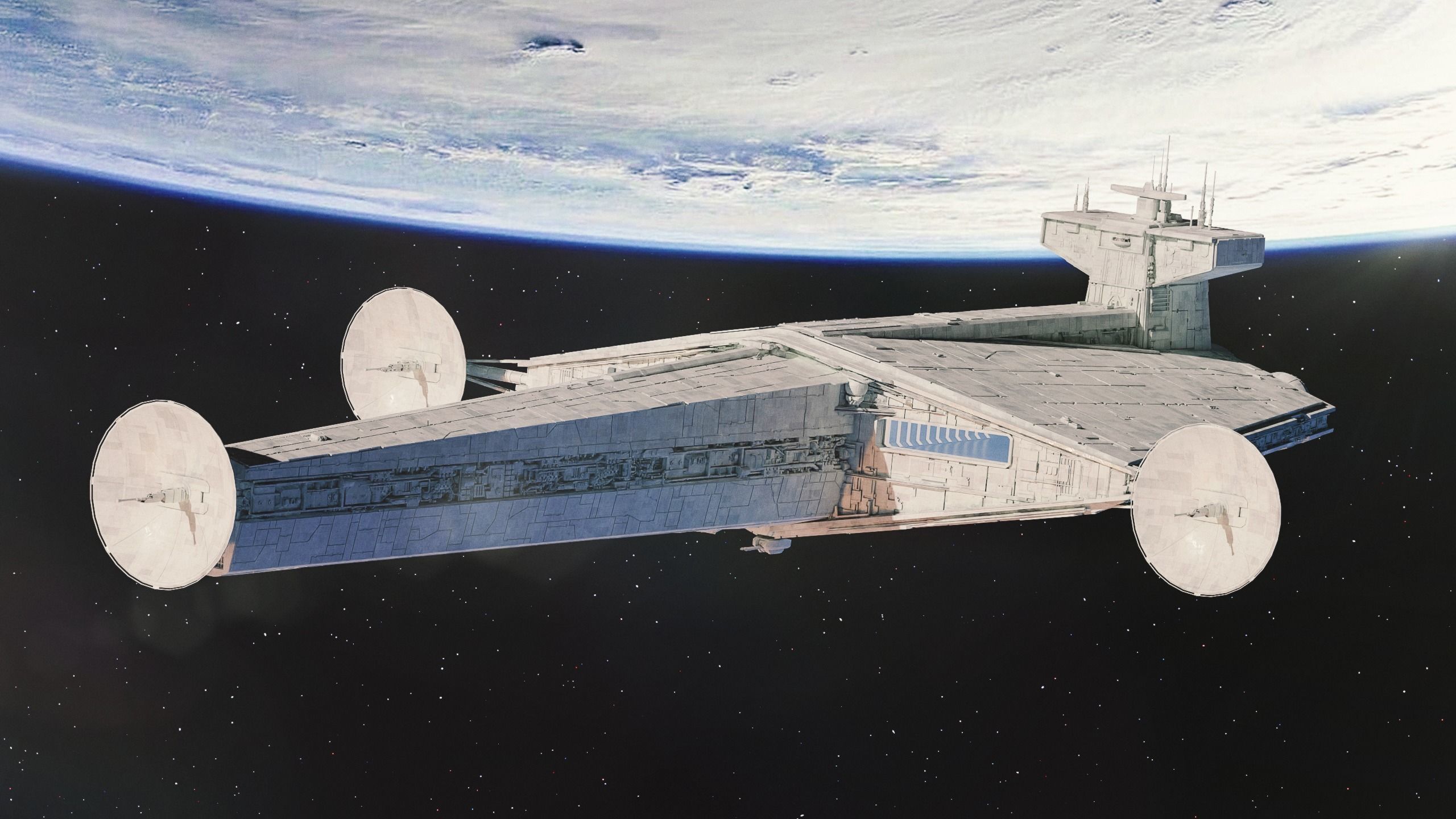 Cantwell-class Arrestor Cruiser - Star Wars Andor 3D model | CGTrader