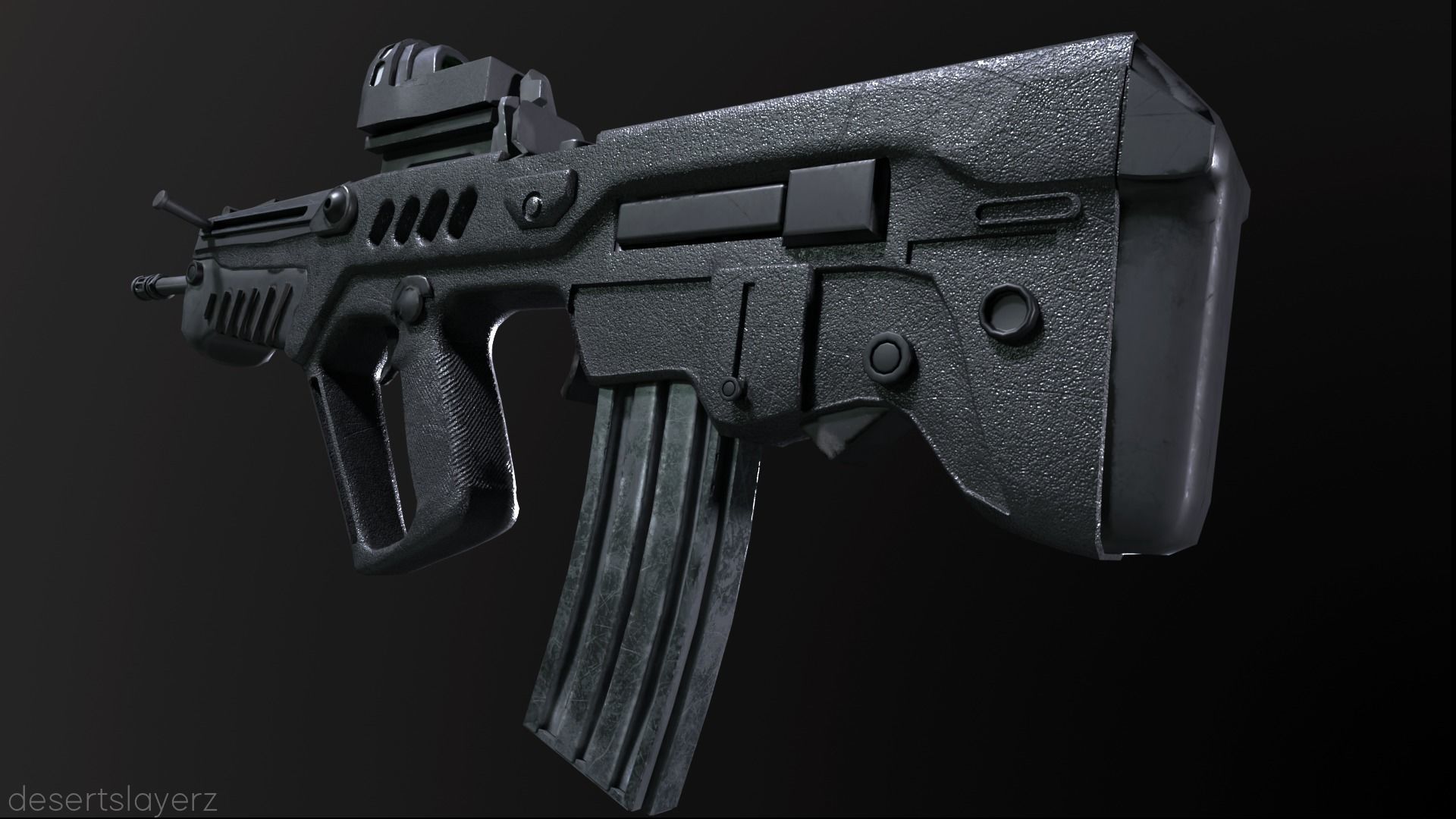3D model TAVOR - 21 3D Model VR / AR / low-poly | CGTrader