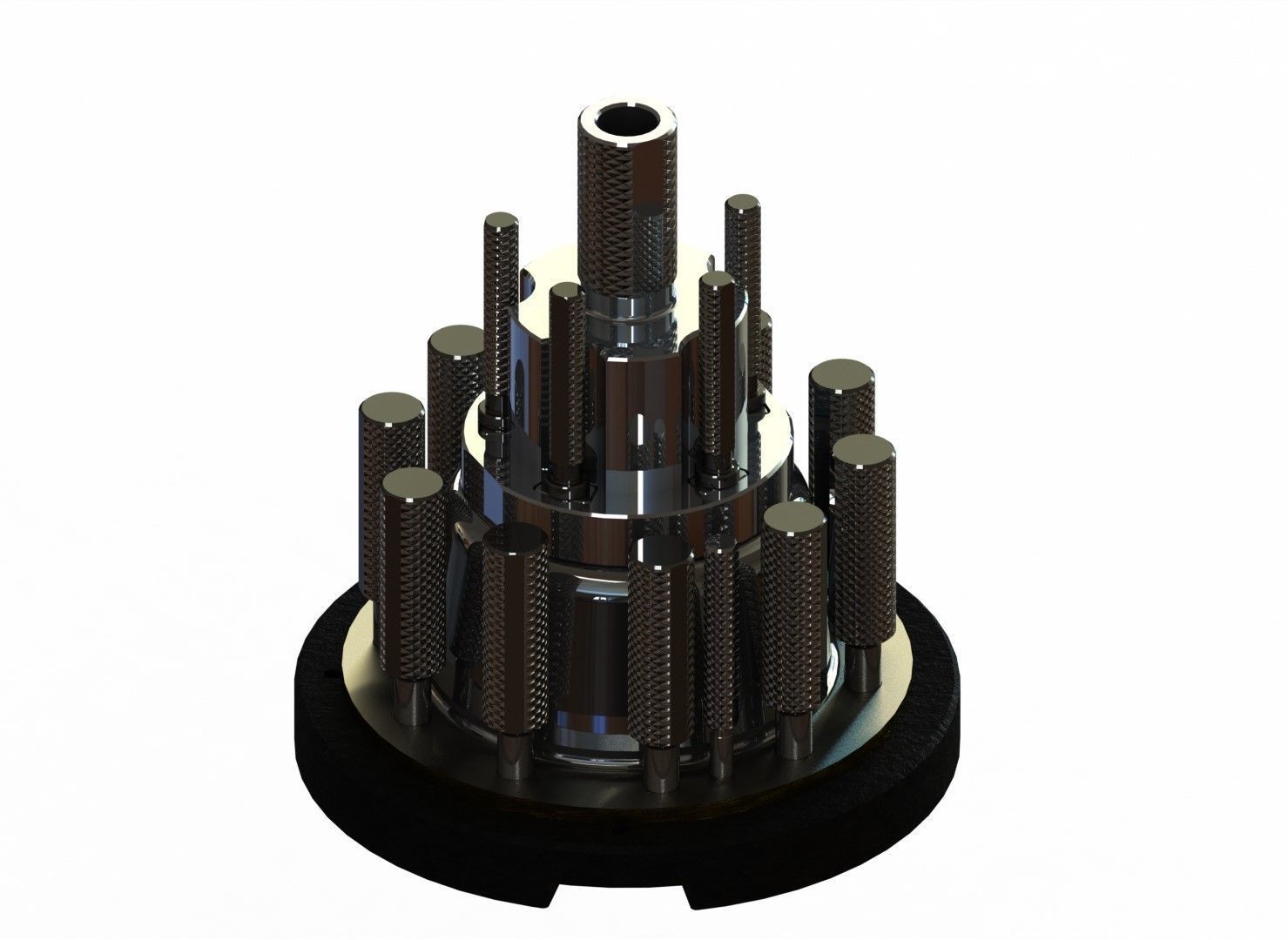 Hole Position Checking Gauges of Differential Case 3D model CGTrader