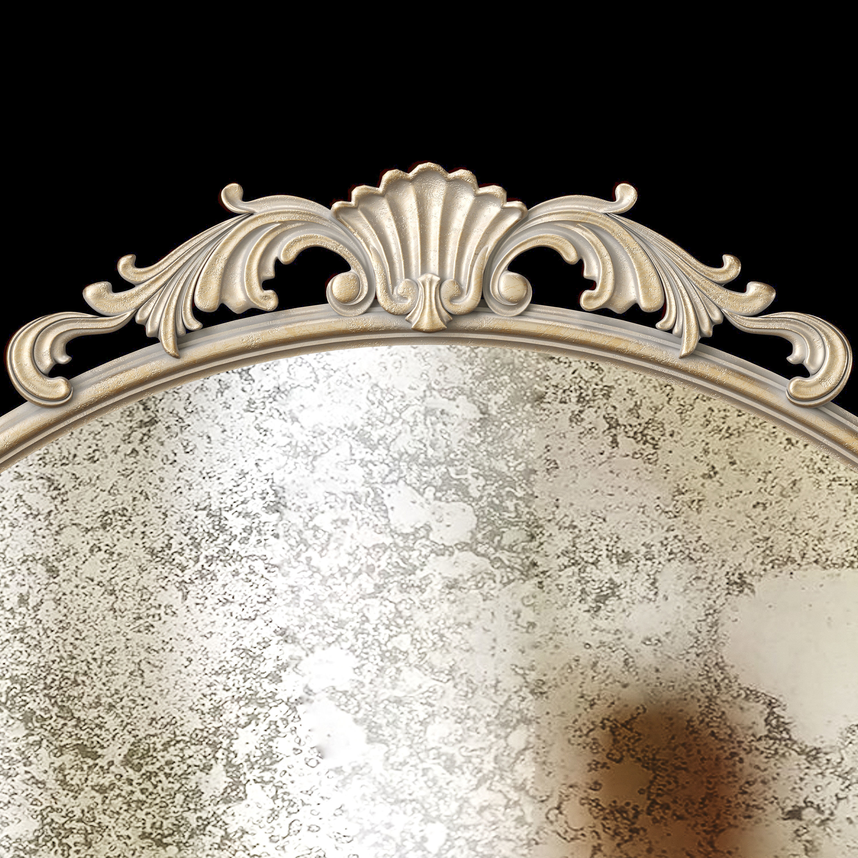 Kirkland round mirror 3D model CGTrader