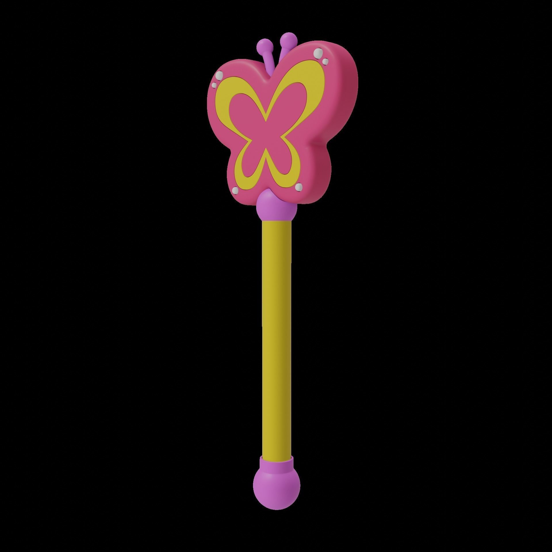 Animal Crossing Bug Wand Replica Prop 3D model 3D printable CGTrader