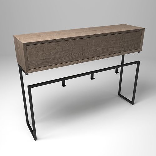 Modern console Table free 3D model CGTrader