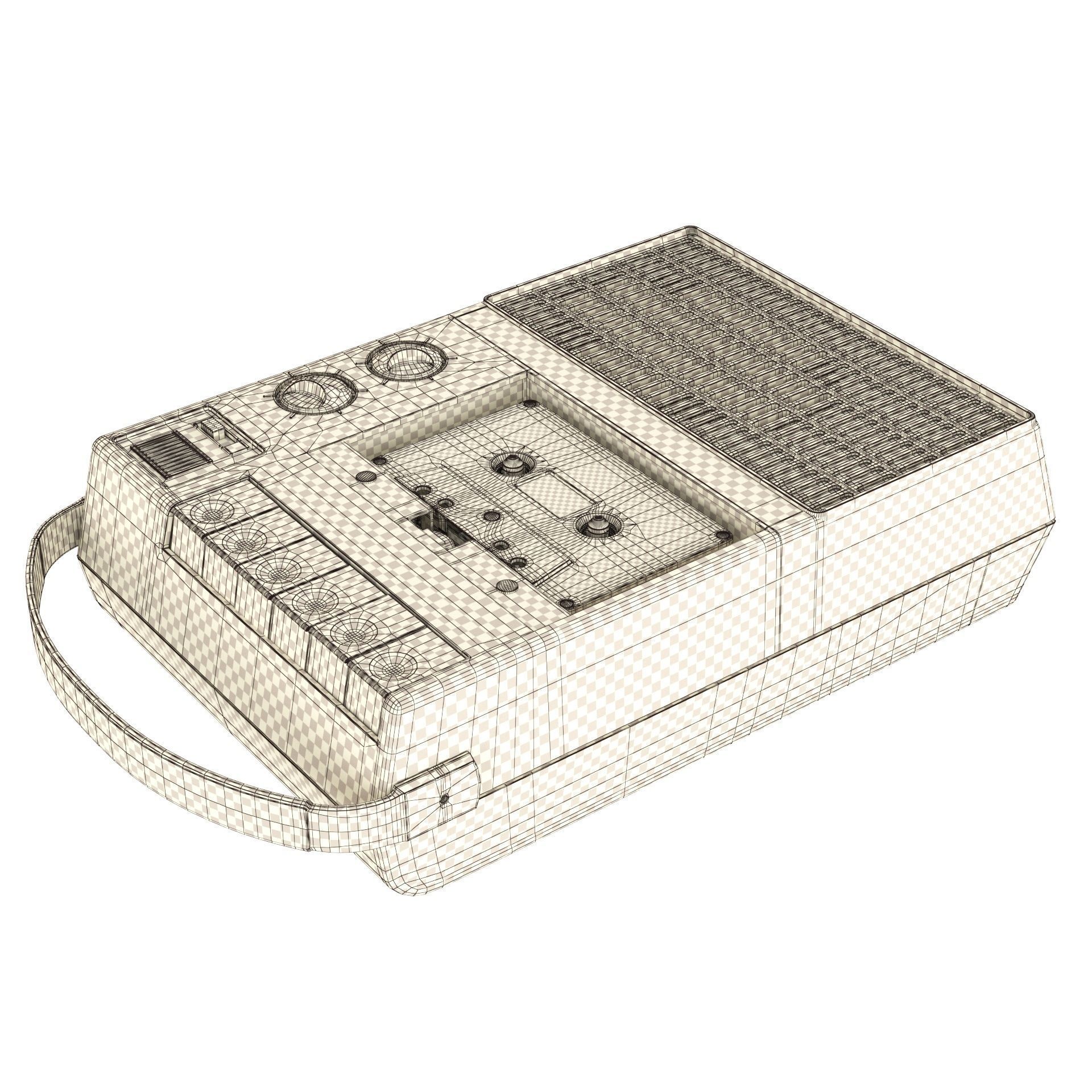 Recorder Legend 404 3D model CGTrader