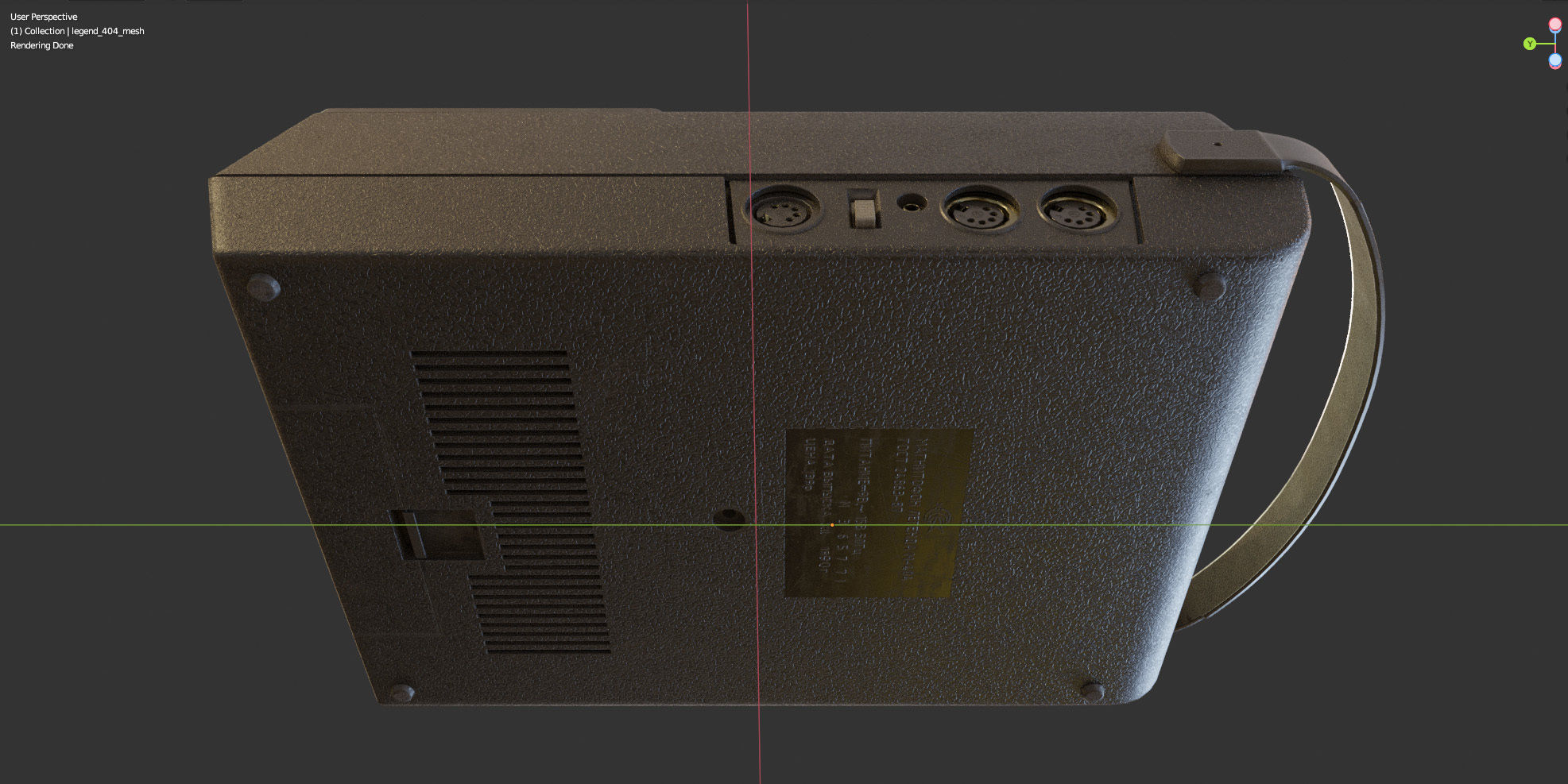 Recorder Legend 404 3D model CGTrader