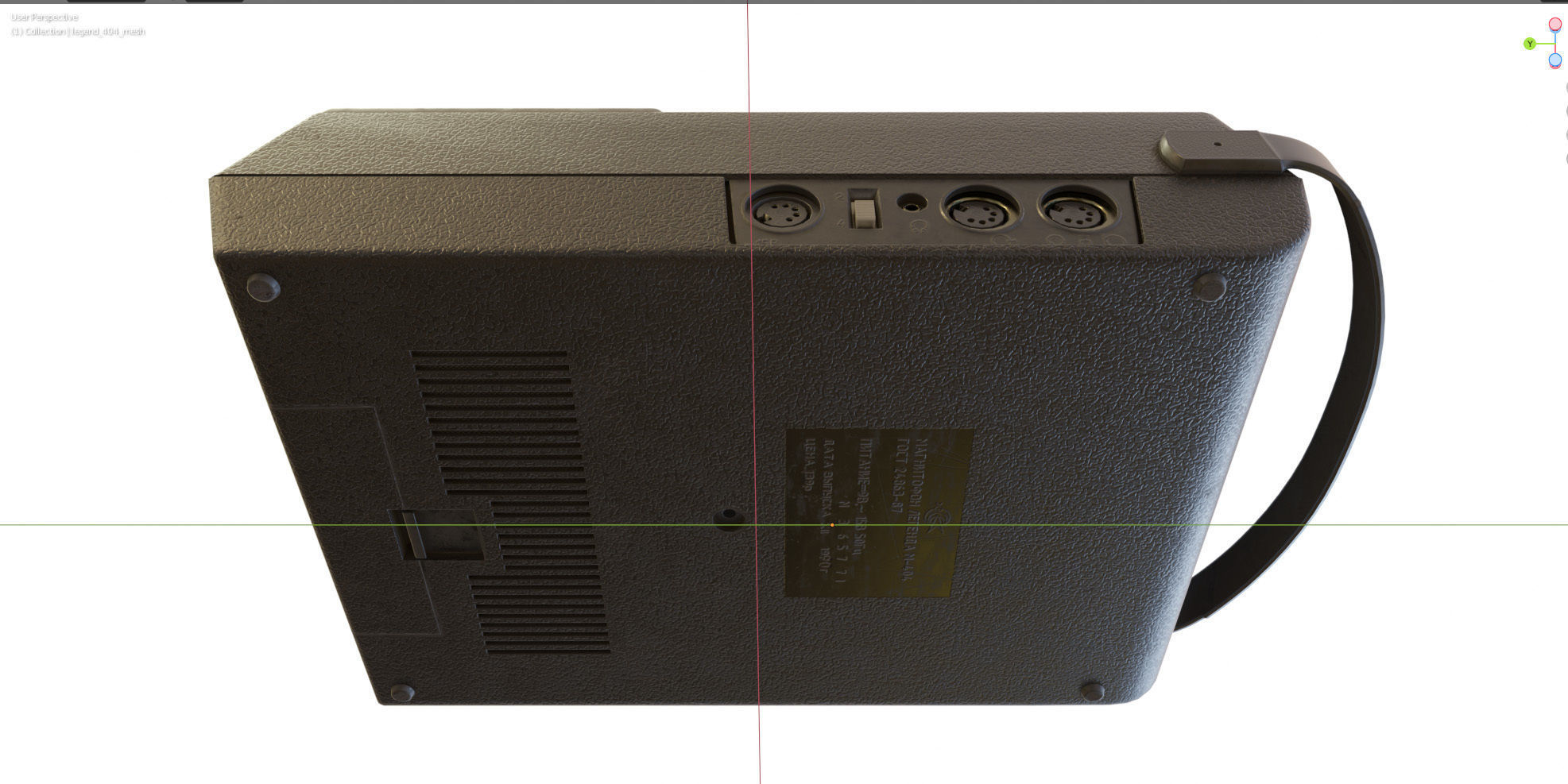 Recorder Legend 404 3D model CGTrader