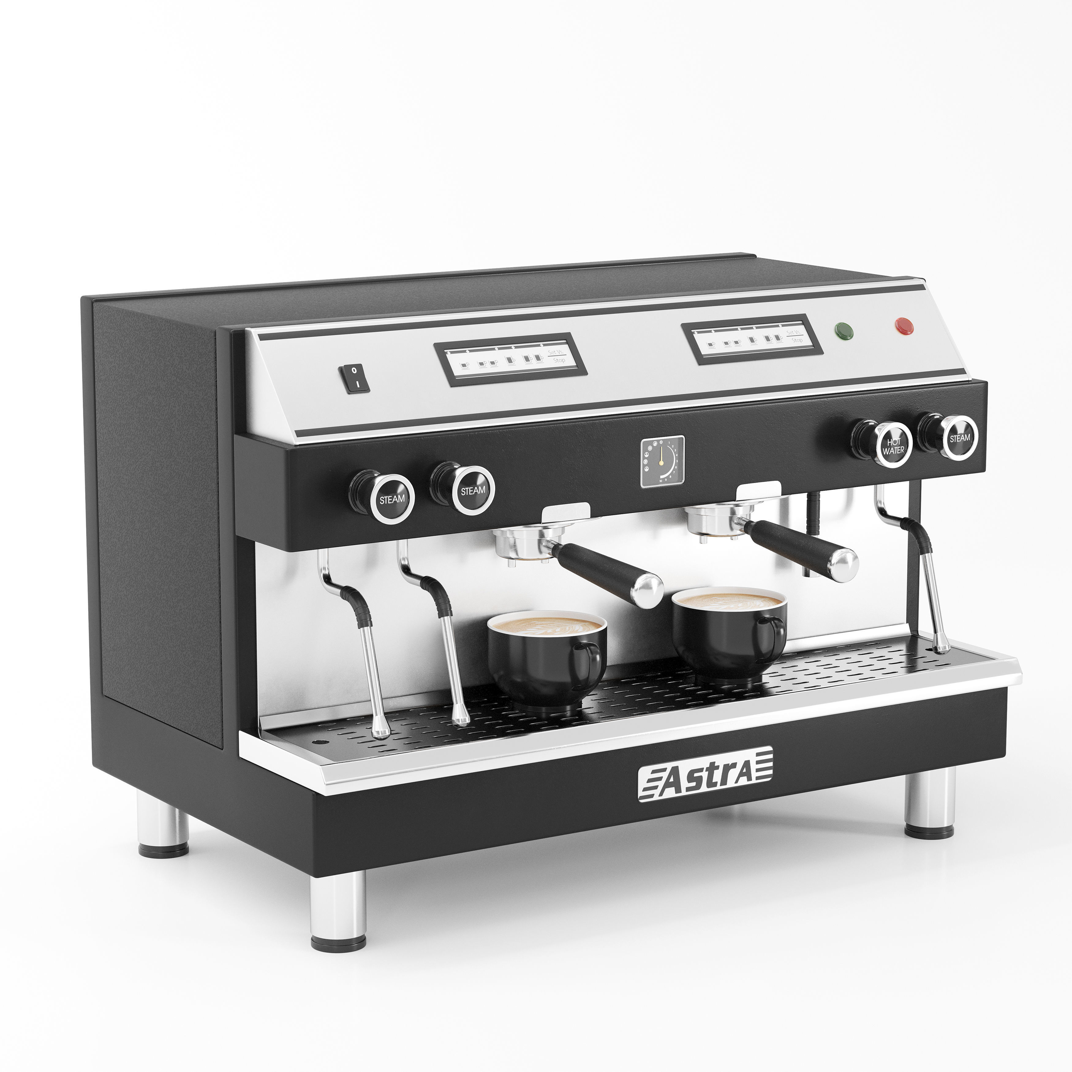 ASTRA Espresso Machine 3D model CGTrader