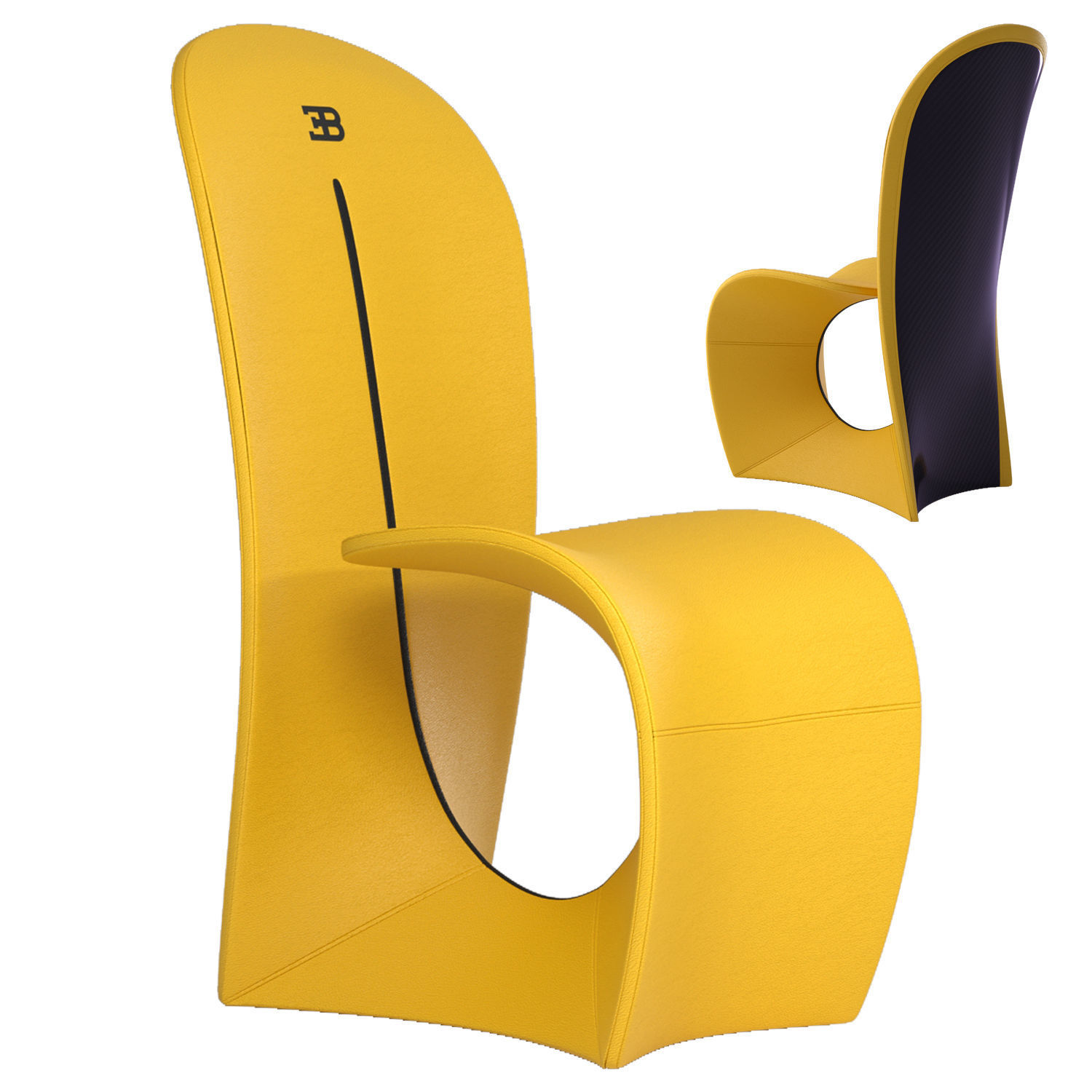 BUGATTI HOME - Chair COBRA 3D model | CGTrader