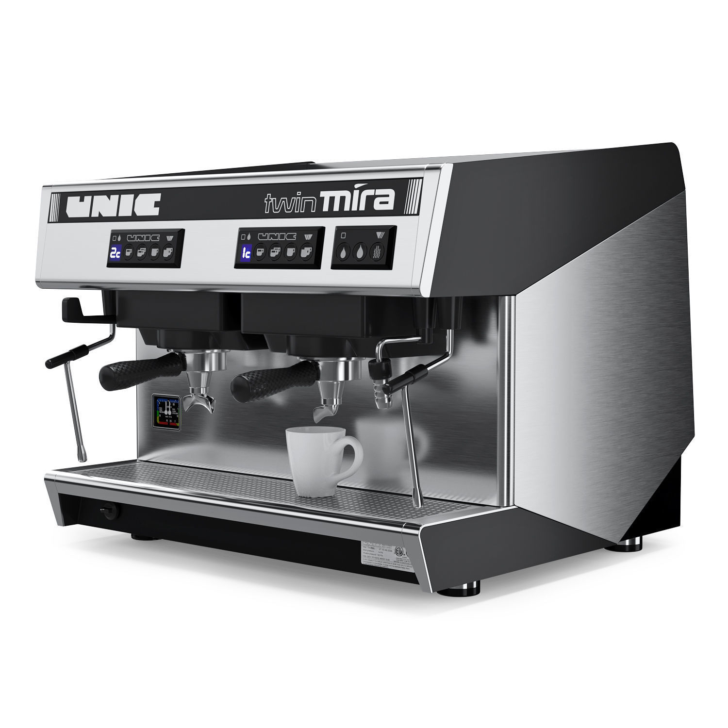 Coffee Machine UNIC Twin Mira 3D model CGTrader