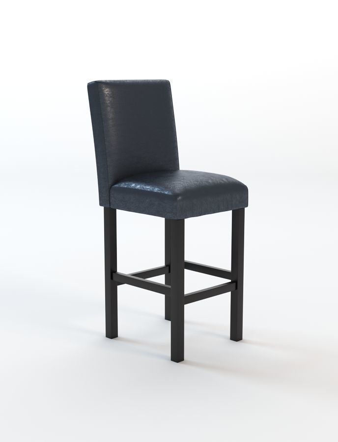Monsoon Pacific Villa Faux Leather Counter Stool 3D model CGTrader