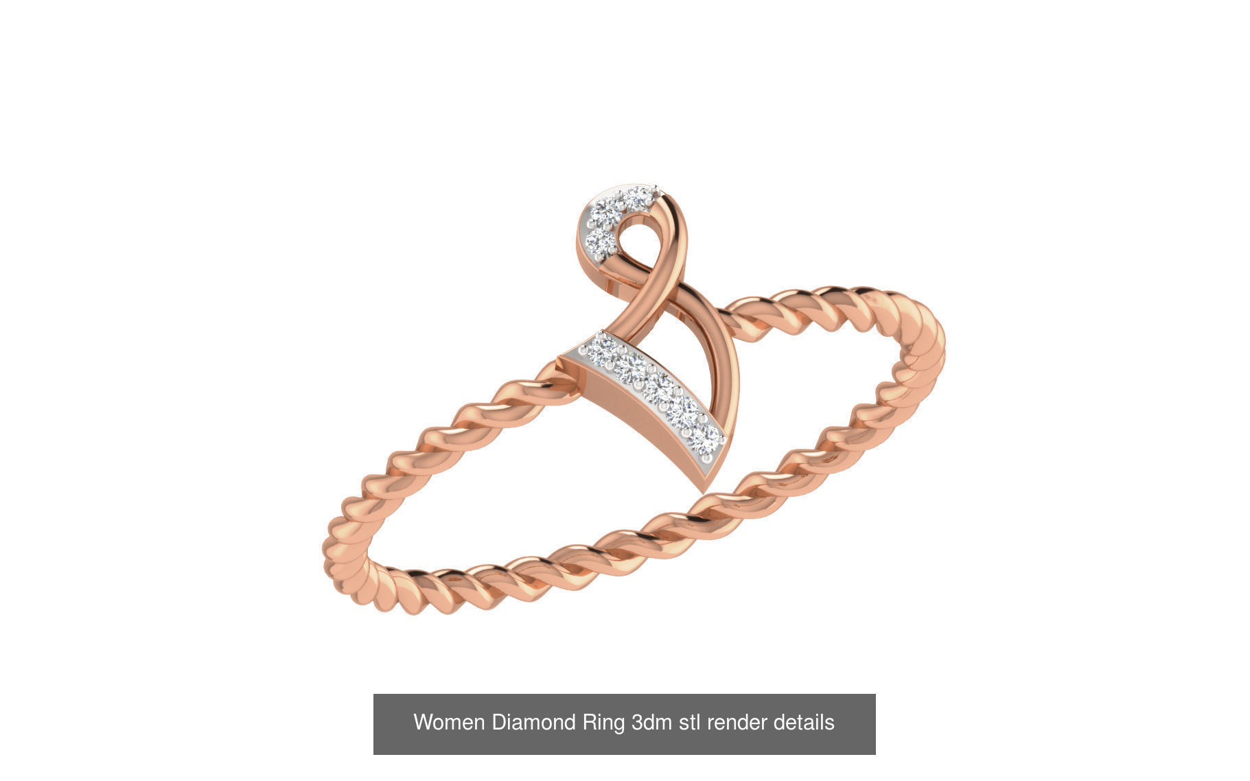 16 Wire Mesh Thin Band Ring renders 3dm details 3D Model Collection ...