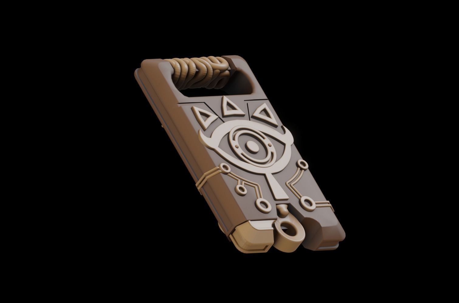 Sheikah Slate Legend Of Zelda 1to1 scale for Cosplay - UPDATED 3D model ...