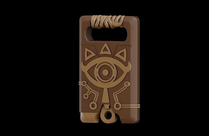 Sheikah Slate Legend Of Zelda 1to1 scale for Cosplay - UPDATED 3D model ...