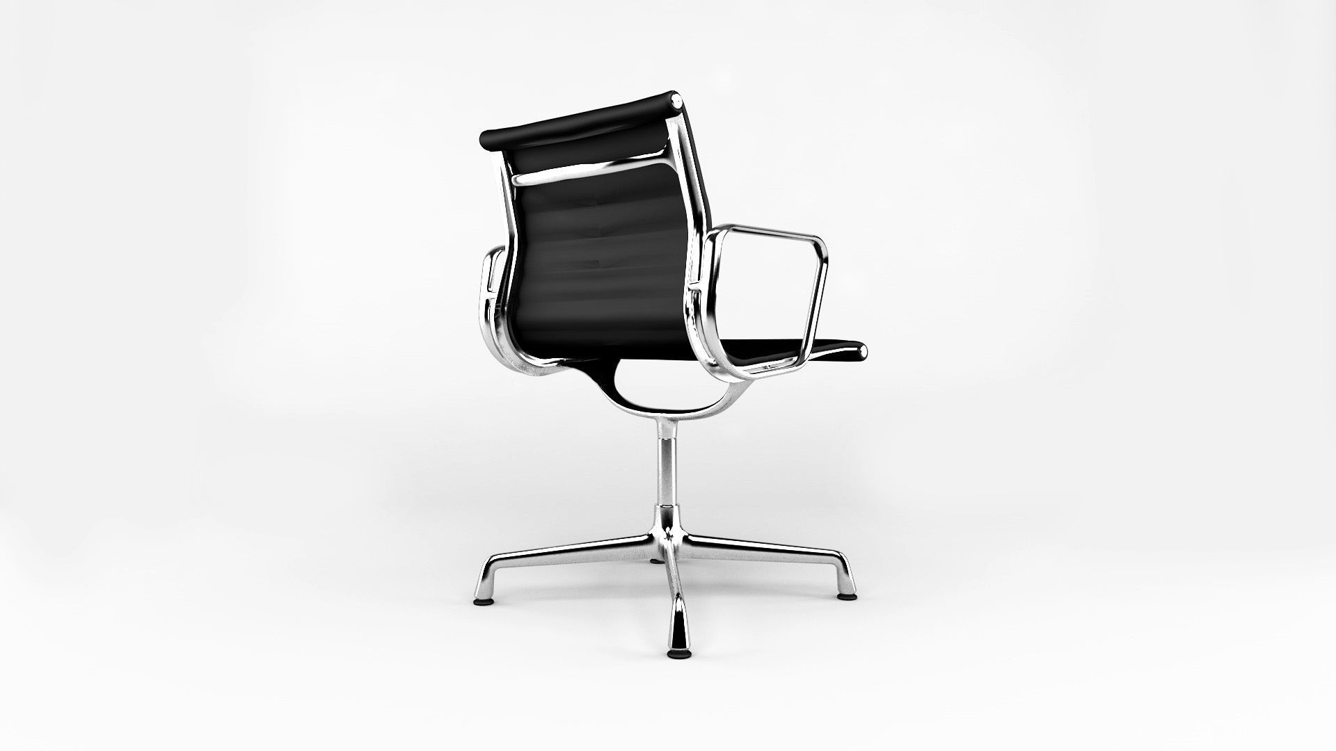 VITRA ea 117 Aluminium Chair 3D model CGTrader