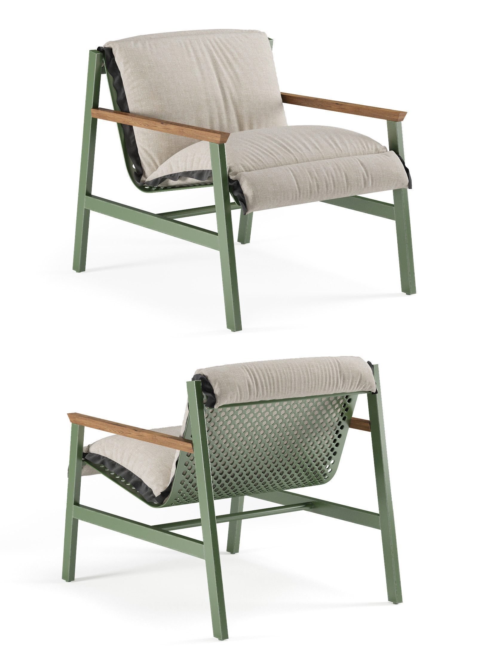 Armchair Jardan Mac 3D model CGTrader