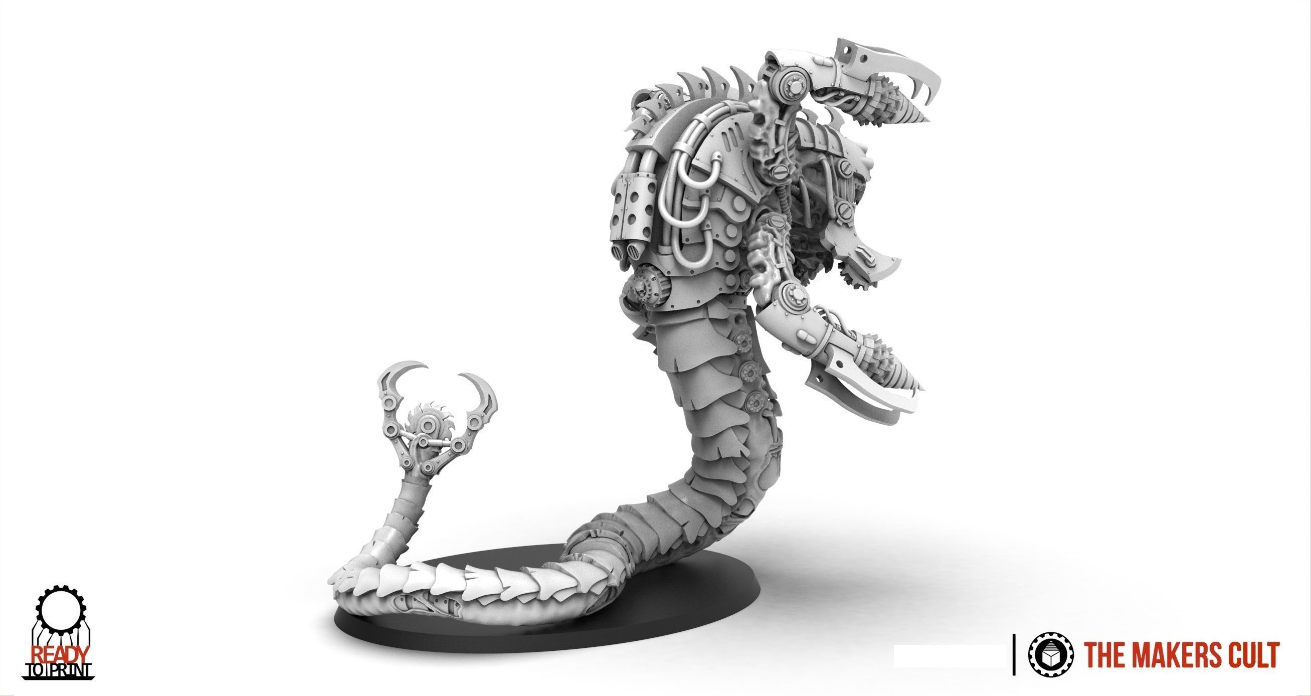 Iron Hive Submastigoth 3D model 3D printable CGTrader