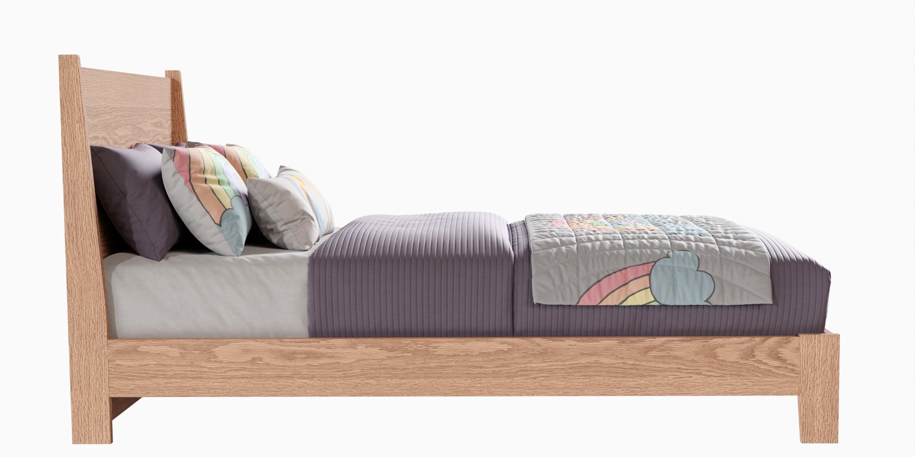 Pottery Barn Kidsmilo Single Bed 3D model CGTrader