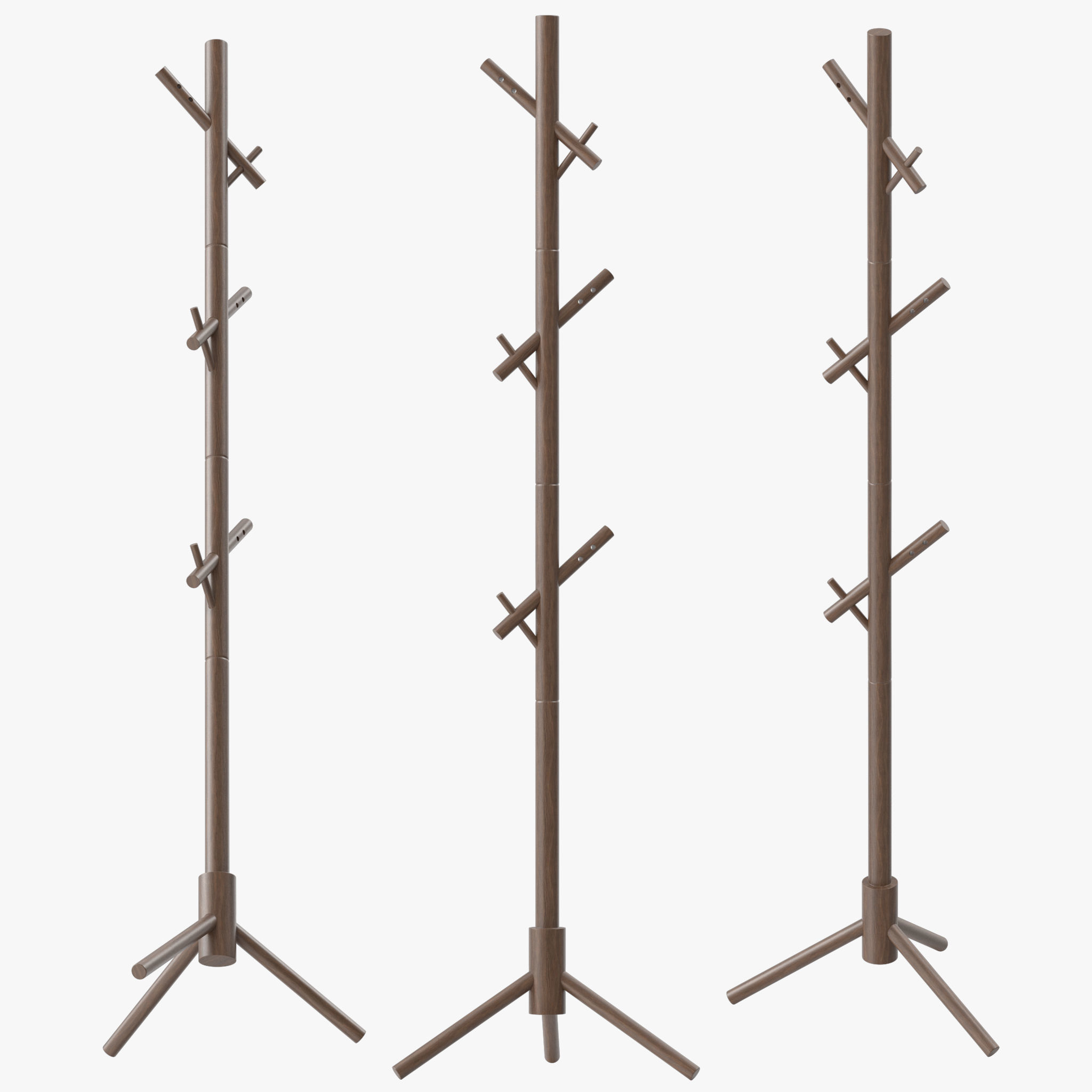 Iwaiting Coat Rack 3D model CGTrader