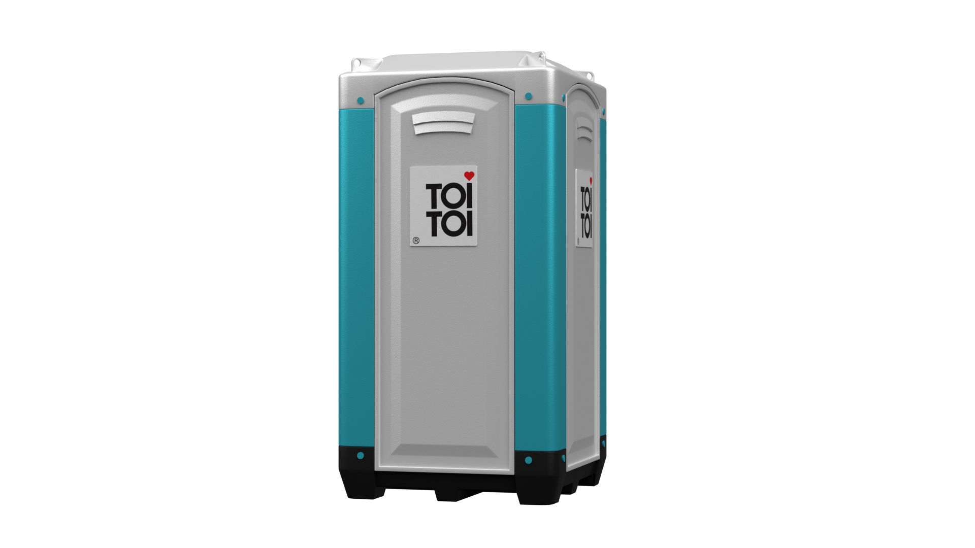 Toi Toi Portable Toilet 3D model CGTrader