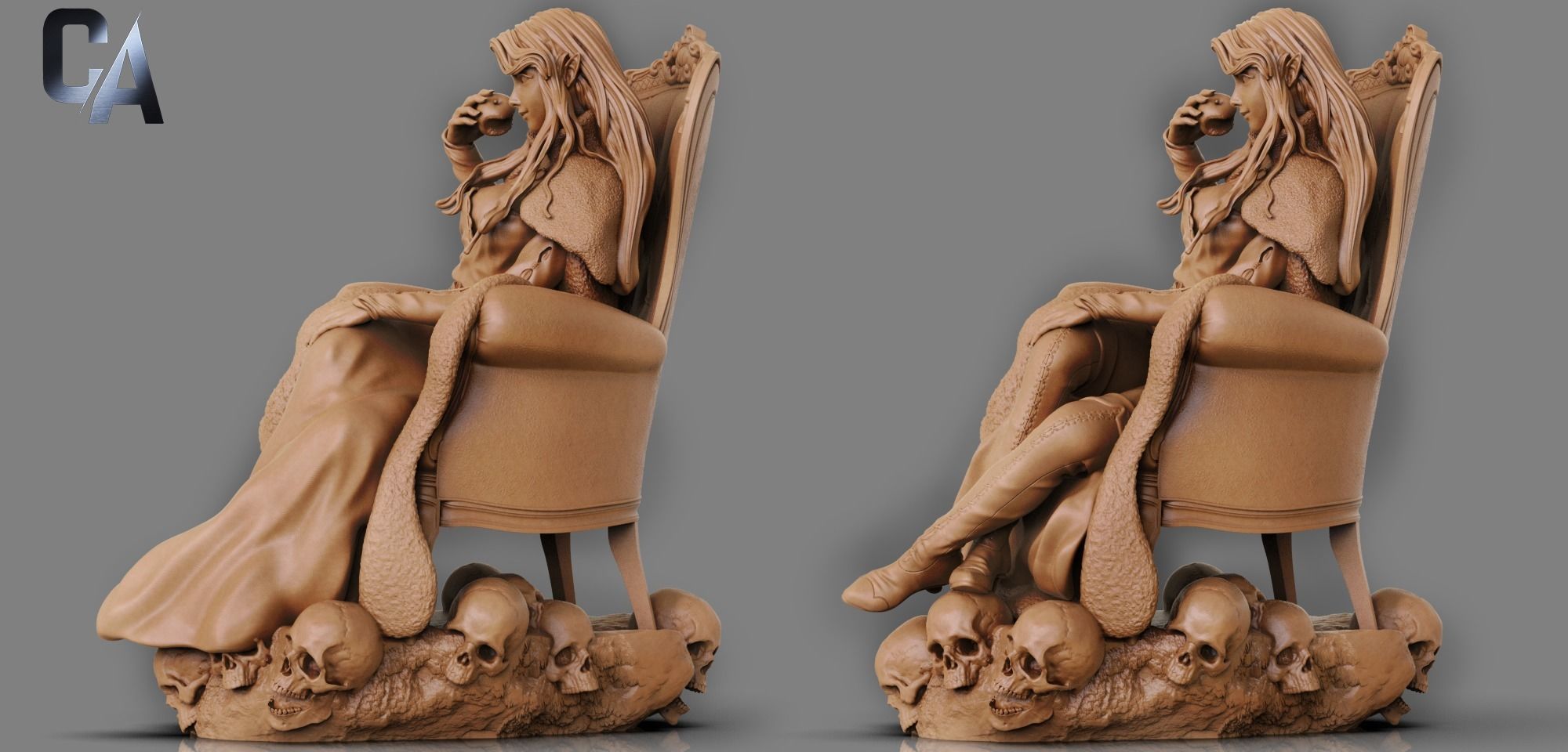 Lenore Castlevania 3D Print 3D model 3D printable CGTrader