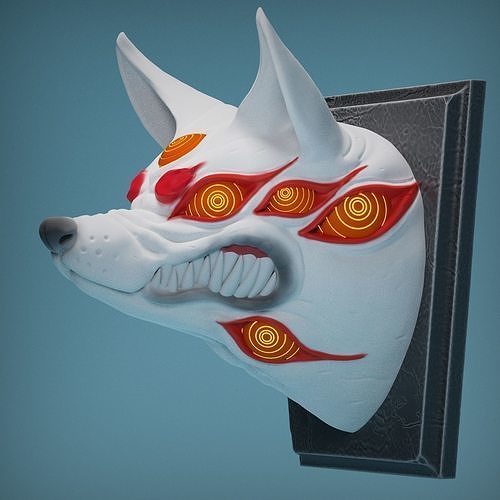 Fox Devil free 3D model 3D printable CGTrader