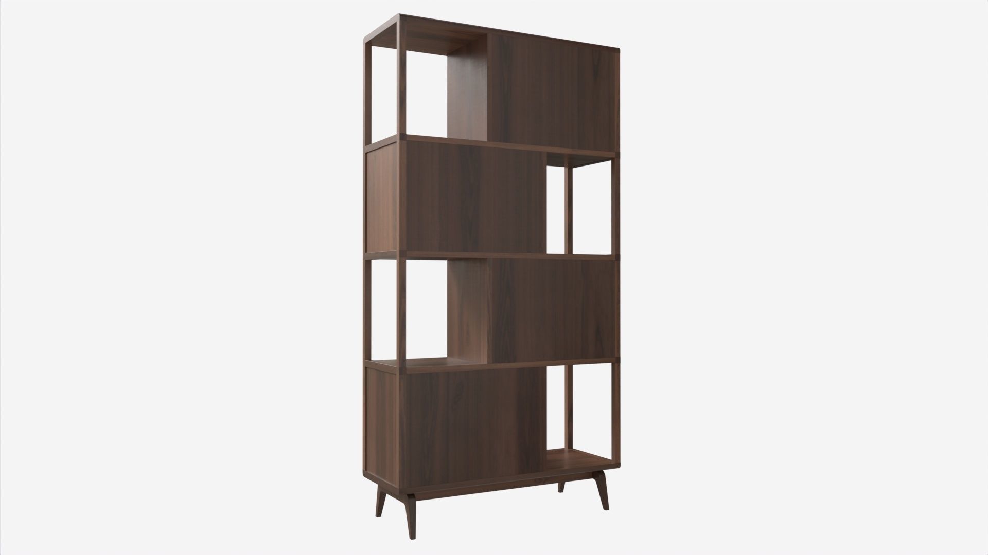 Shelving Unit Ercol Lugo 3D model CGTrader