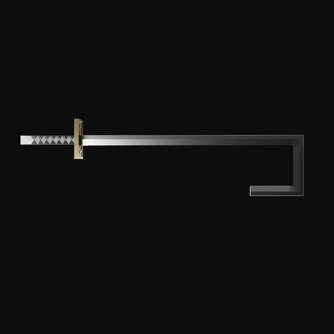 BLEACH IZURU KIRA ZANPAKUTO 3D model 3D printable CGTrader