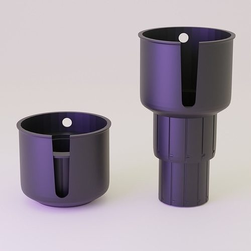 Foldable cup holder for 3D print 3D model 3D printable | CGTrader