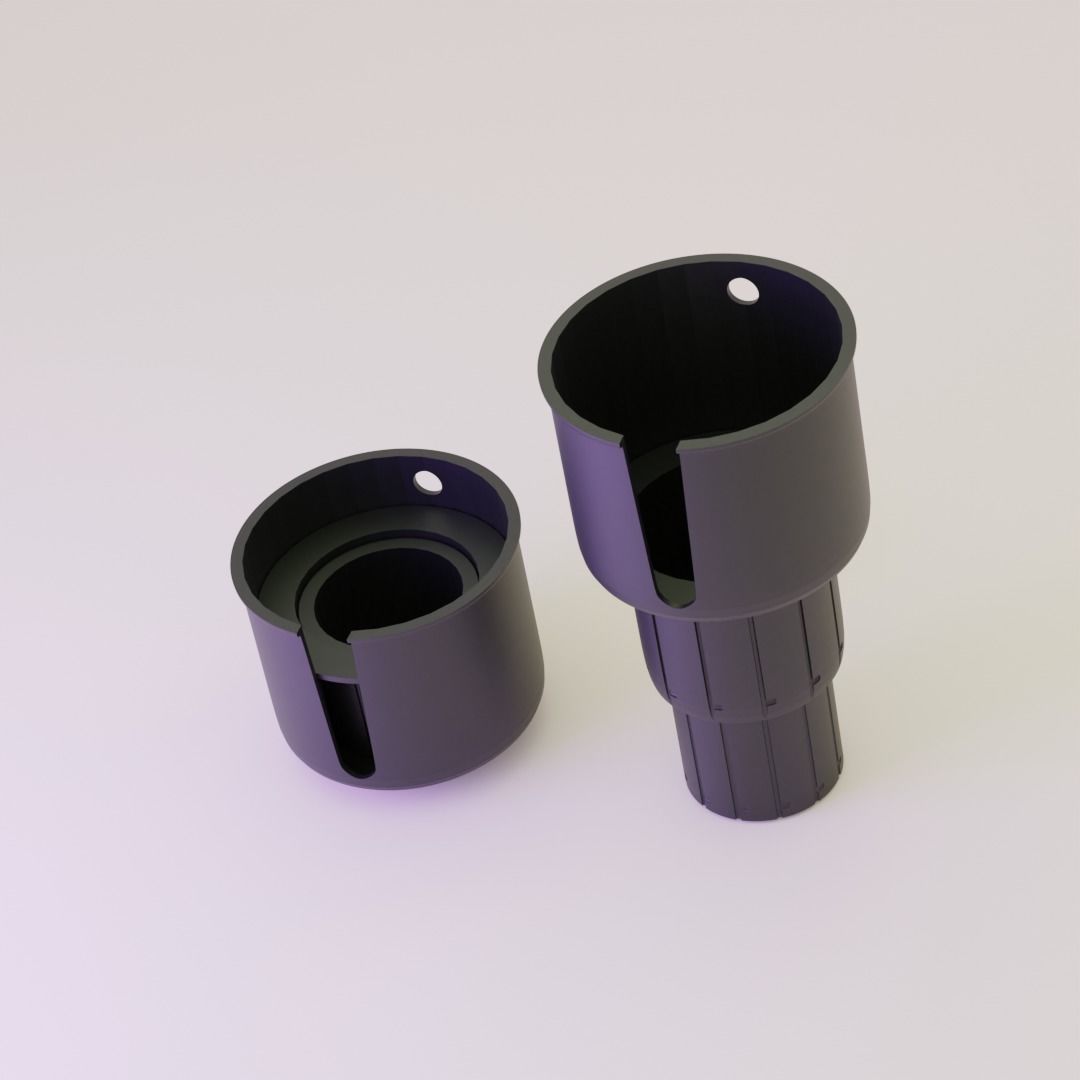 Foldable cup holder for 3D print 3D model 3D printable CGTrader
