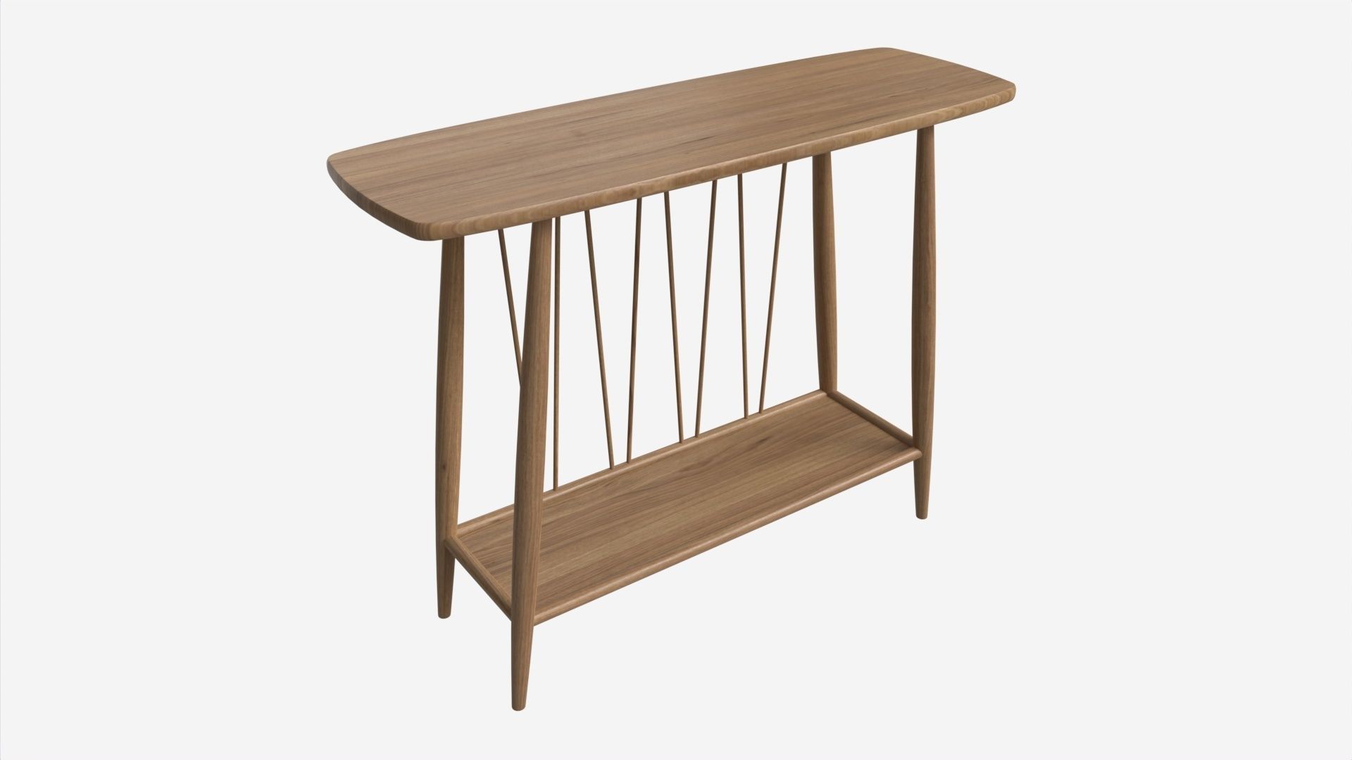Console Table Ercol Shalstone John Lewis 3D model CGTrader