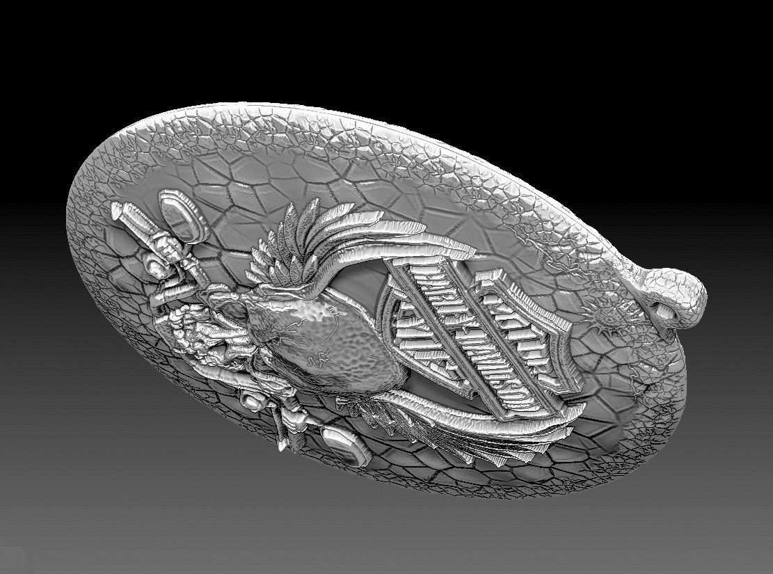 HM Harley Davidson Keychain 3D model 3D printable CGTrader